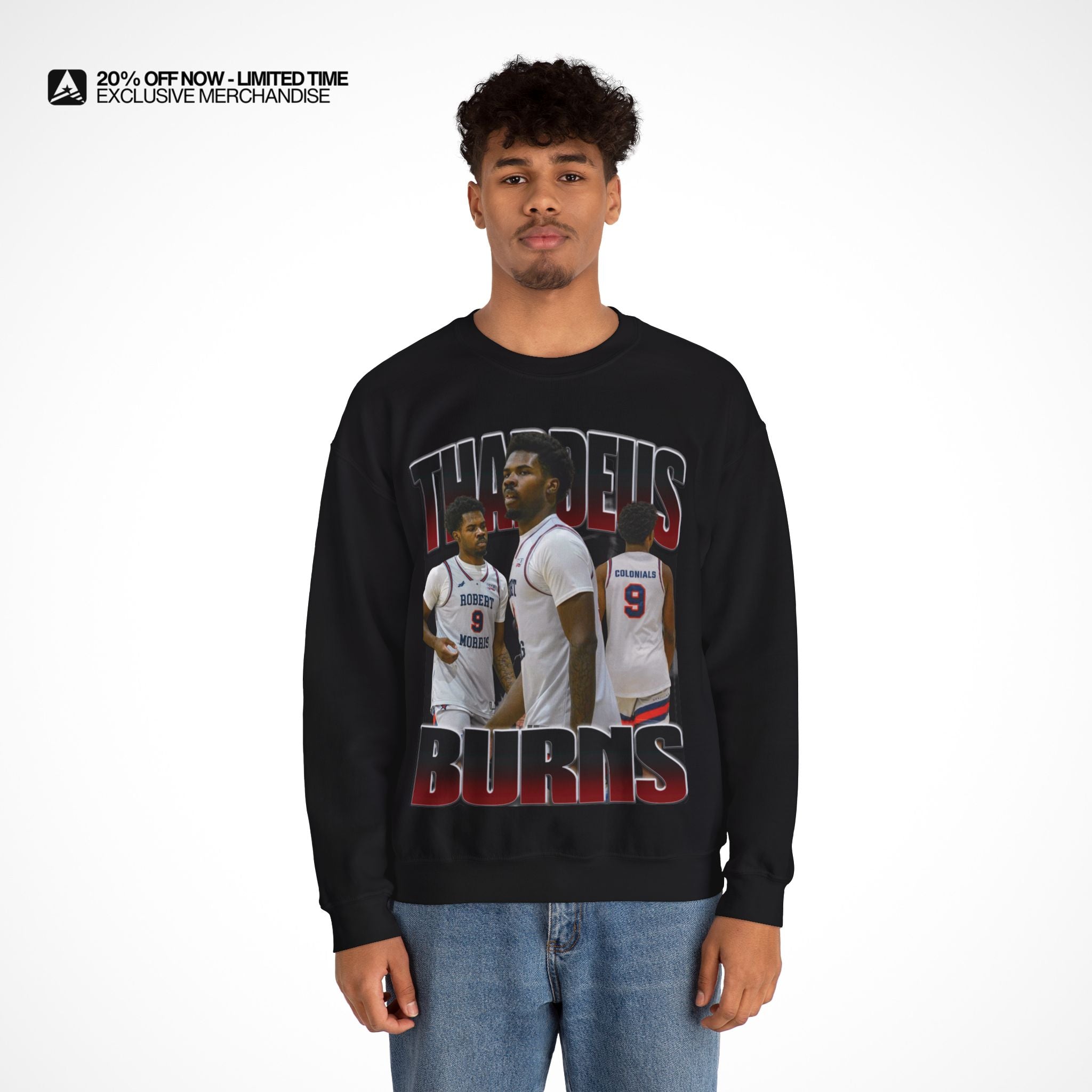 Thaddeus Burns Graphic Crewneck
