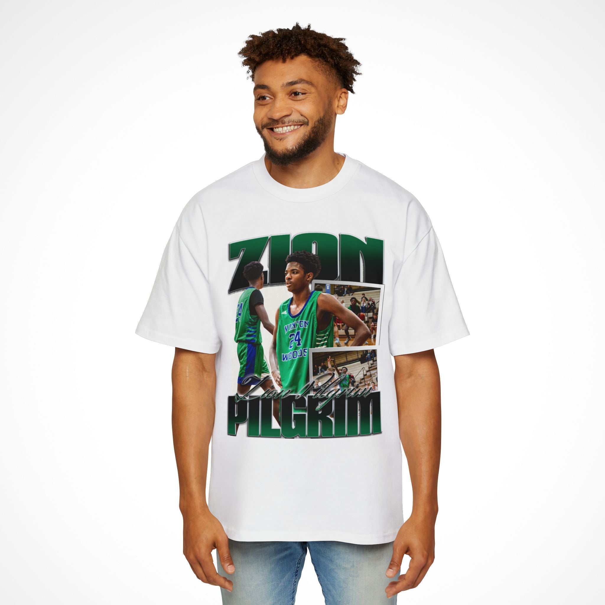 Zion Pilgrim Oversized Graphic Tee