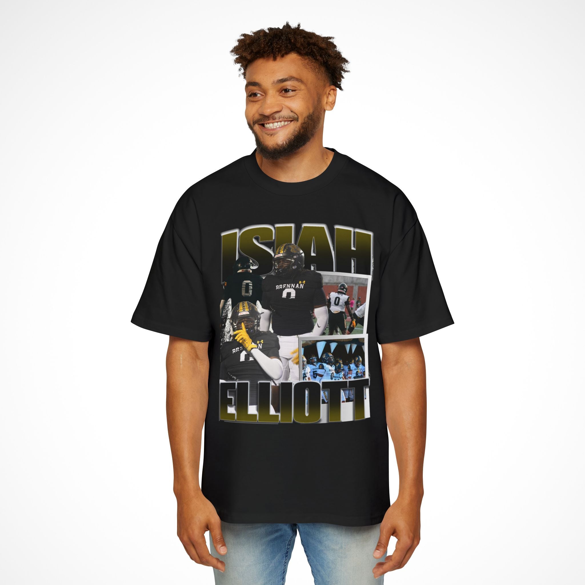 Isiah Elliott Oversized Graphic Tee