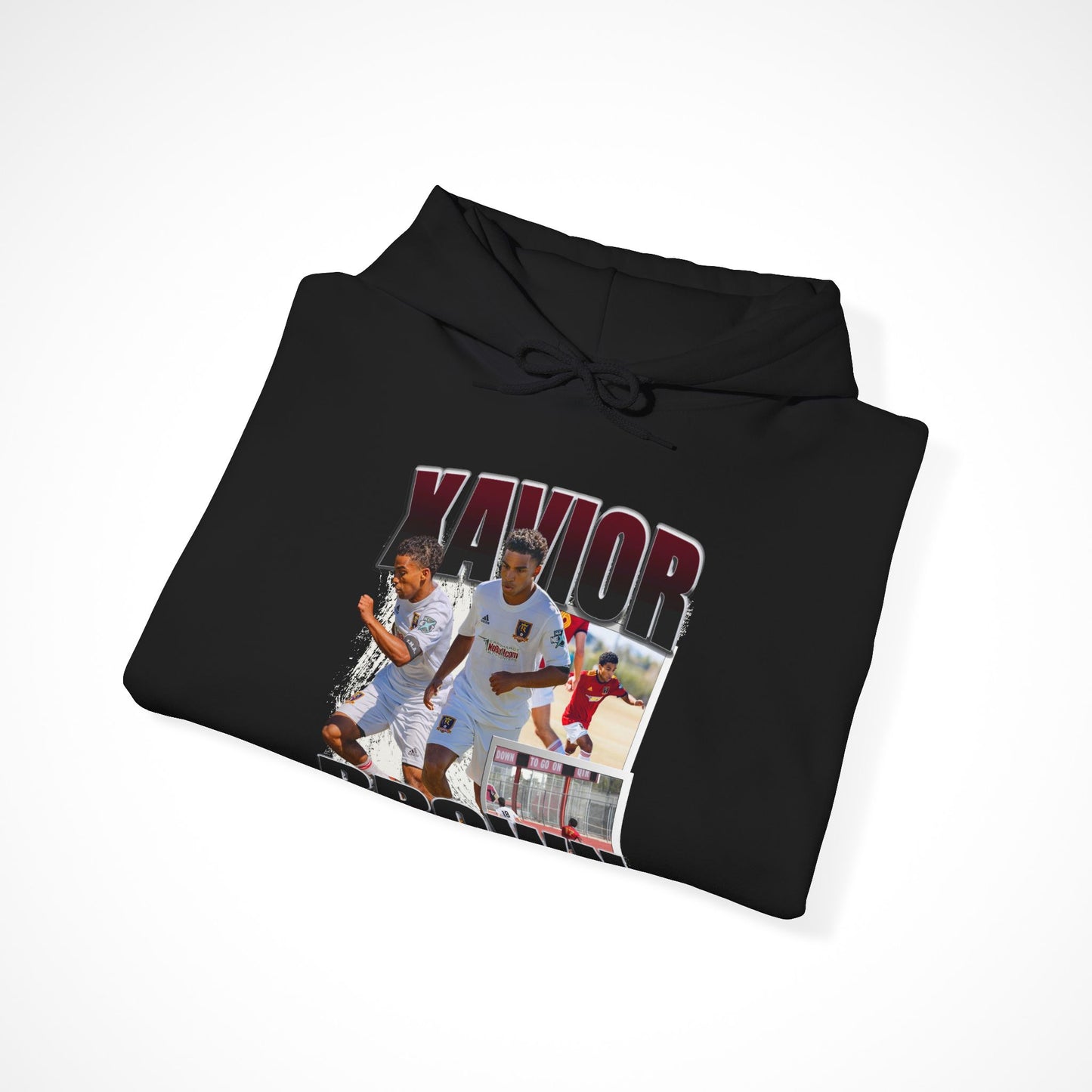 Xavior Brown Graphic Hoodie