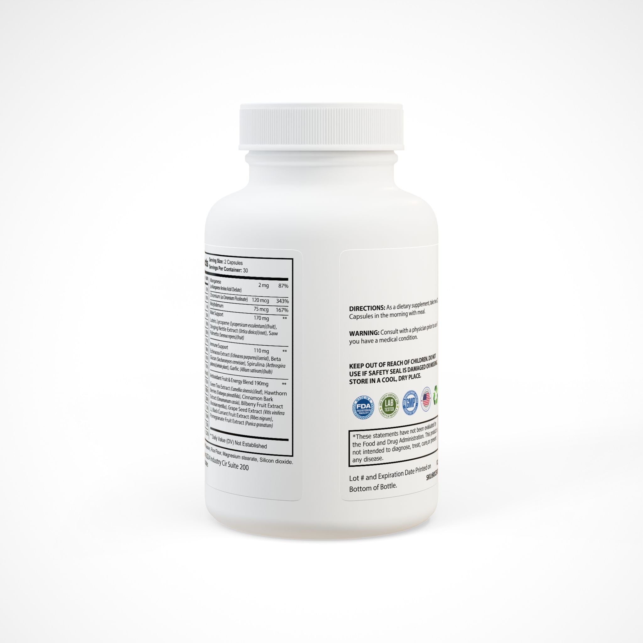 Men's Multivitamin Supplement (60 Capsules)