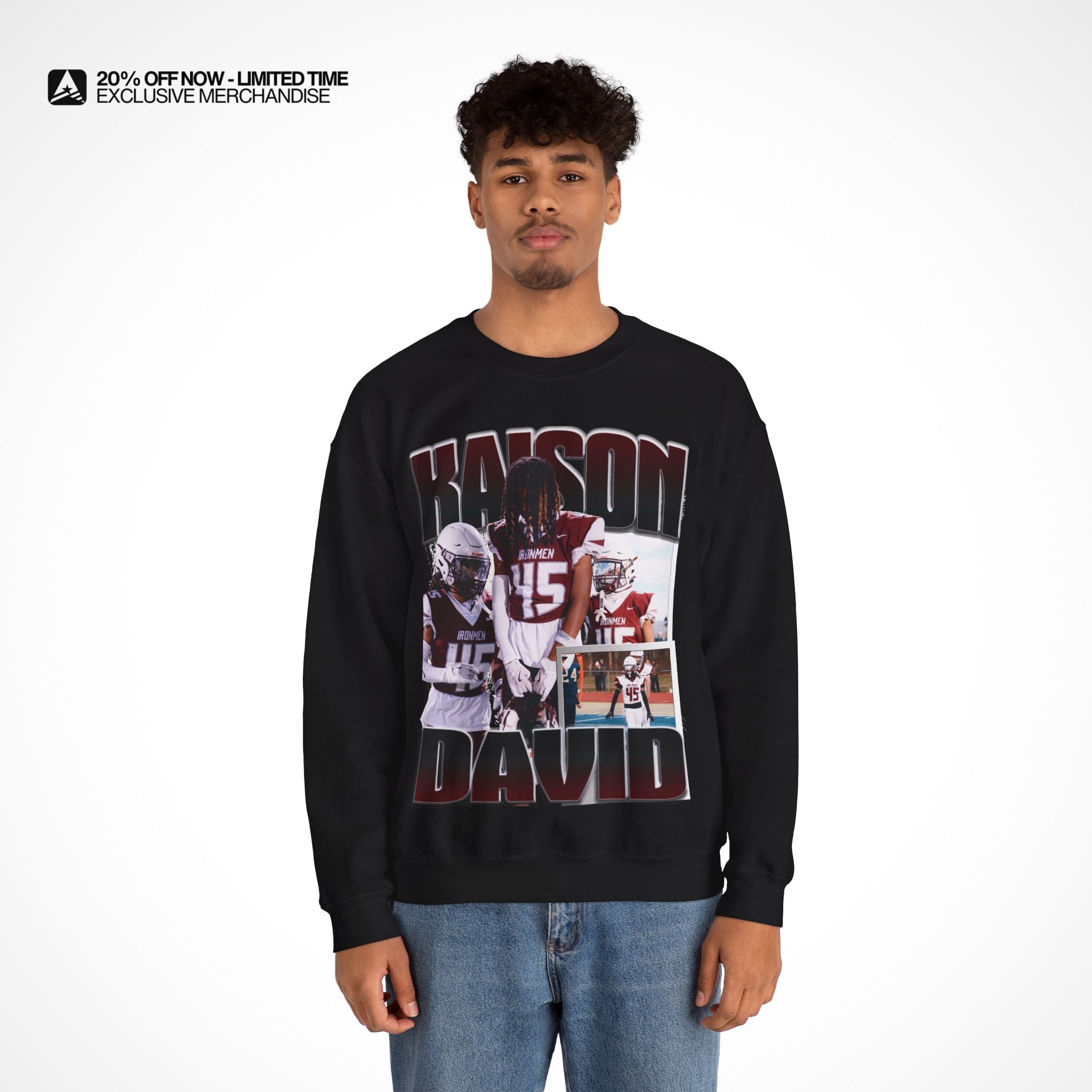 Kaison David Graphic Crewneck