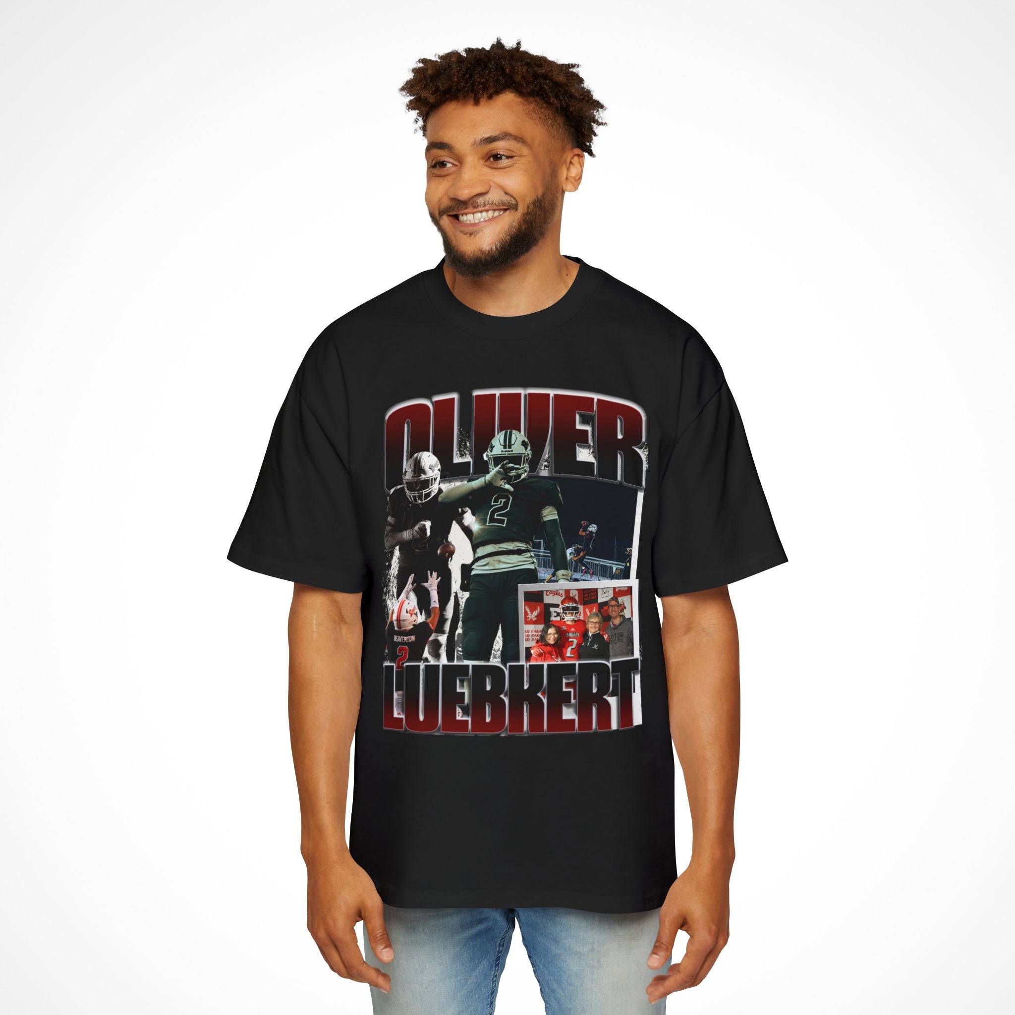 Oliver Luebkert Oversized Graphic Tee