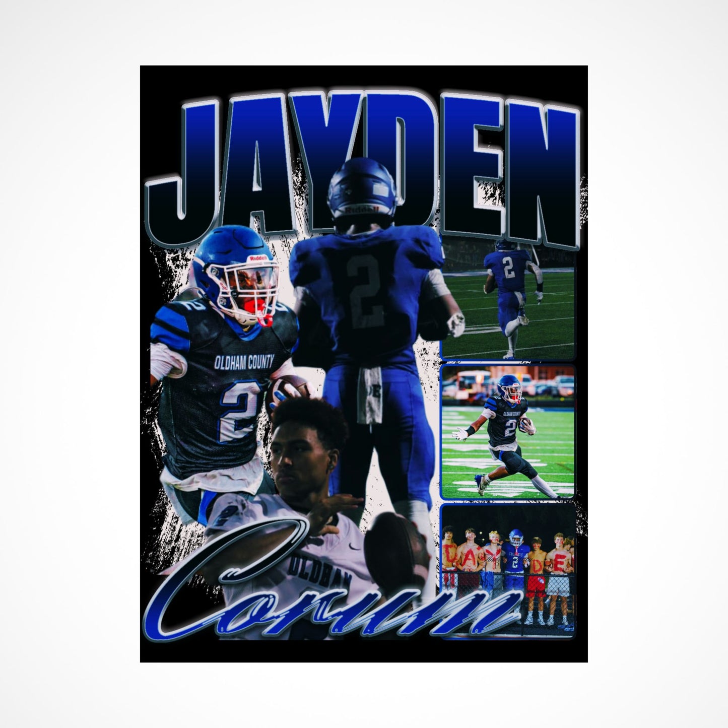 Jayden Corum Graphic Poster