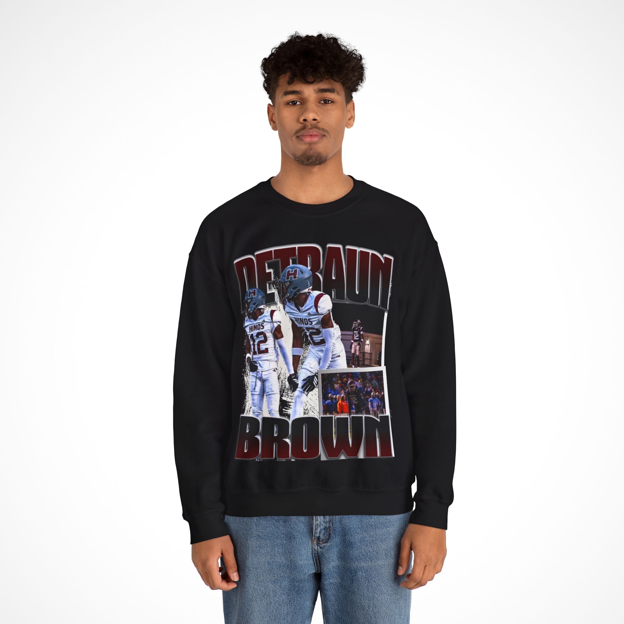Detraun Brown Graphic Crewneck