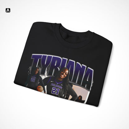 Tyriana Berry Graphic Crewneck