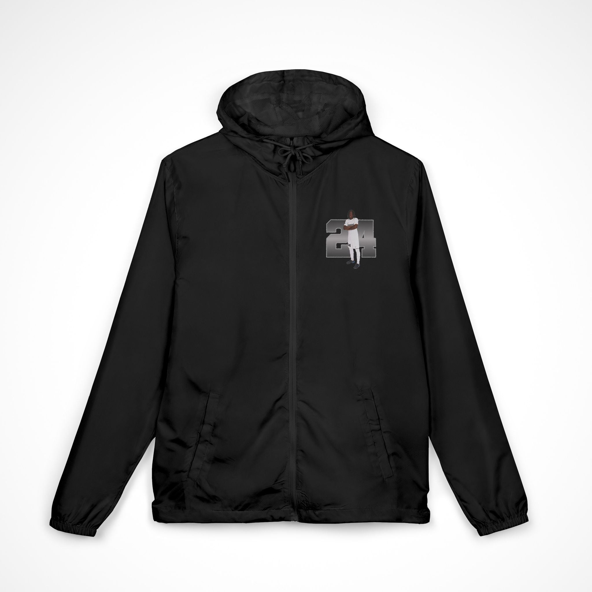 Mayowa Ajayi Full-Zip Windbreaker