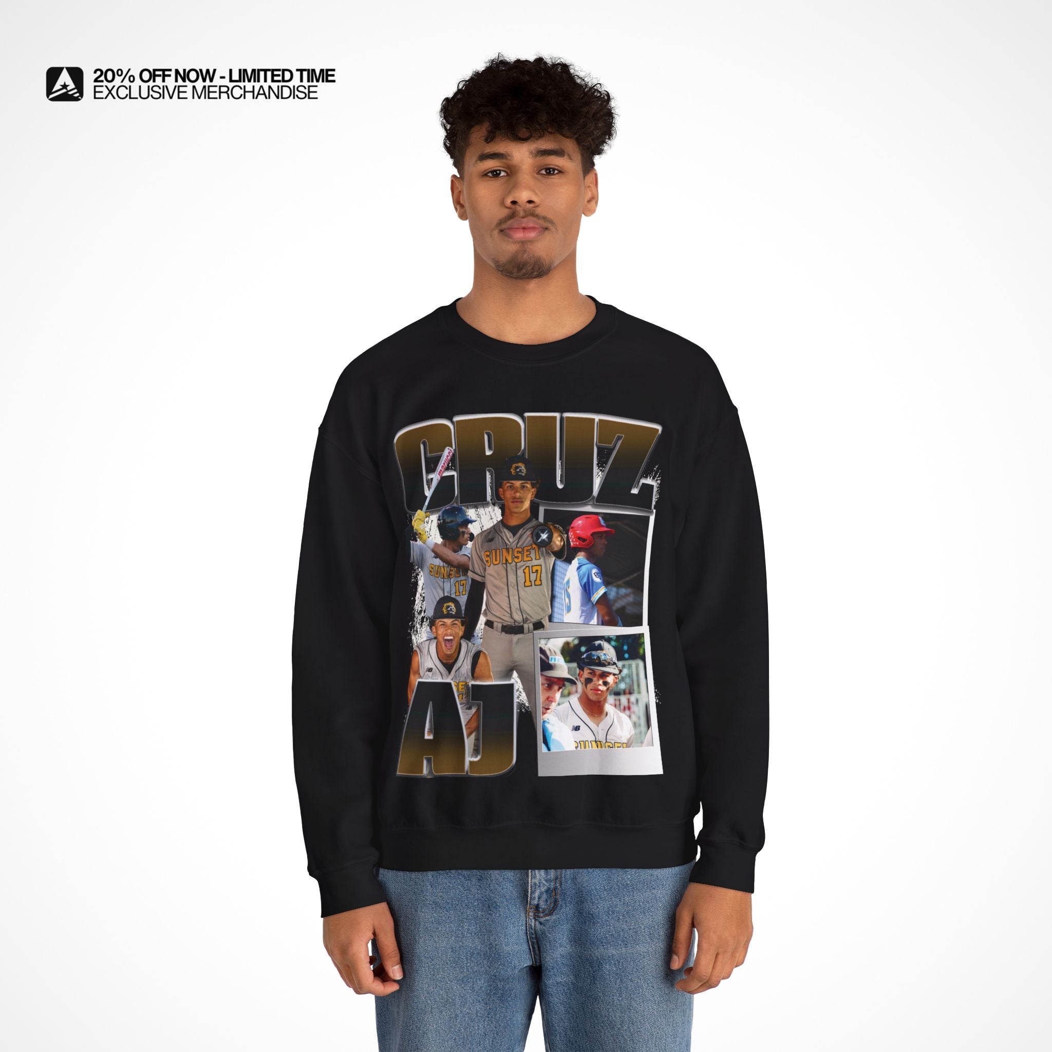 Alexander “AJ” Cruz Graphic Crewneck
