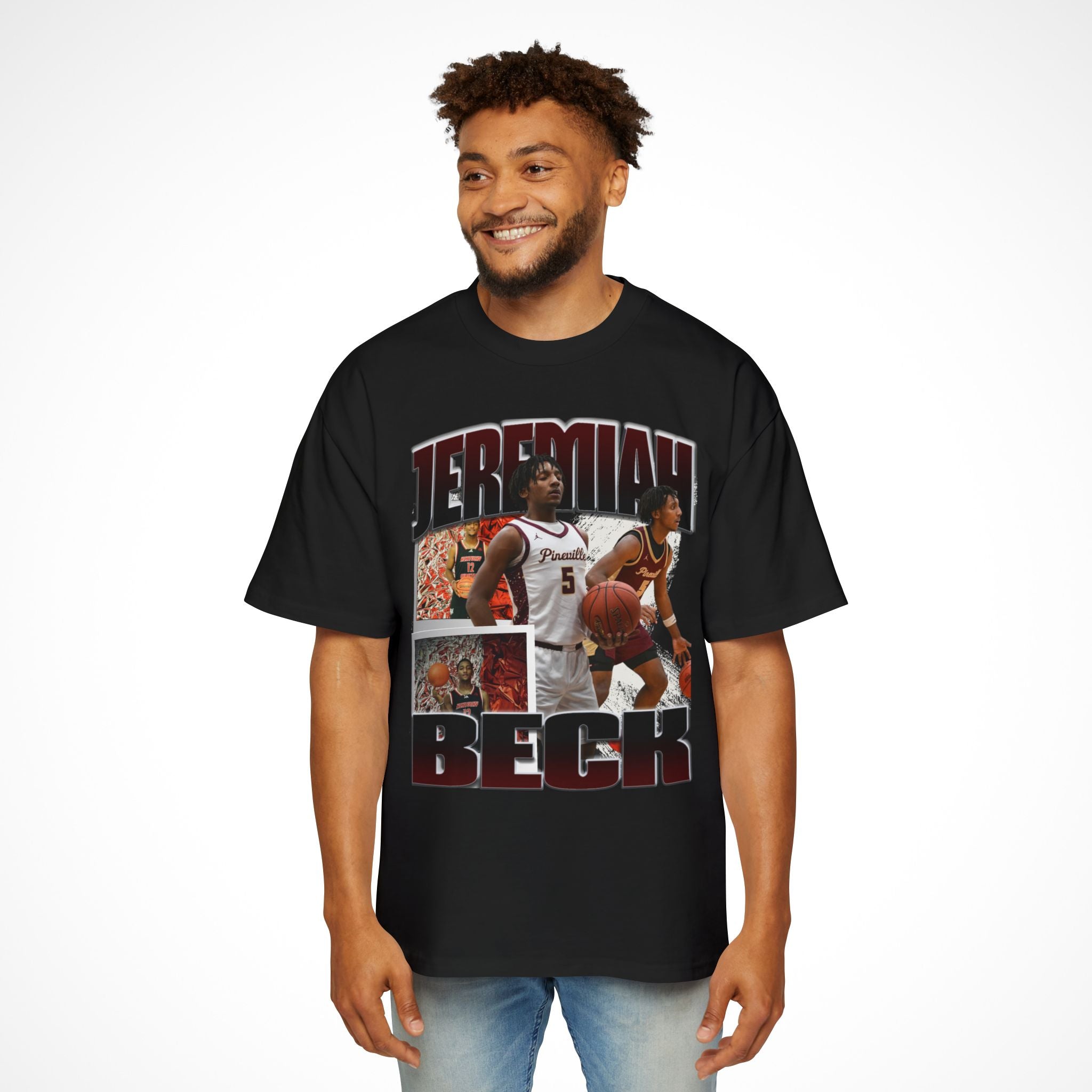 Jeremiah Beck Graphic Oversized Tee
