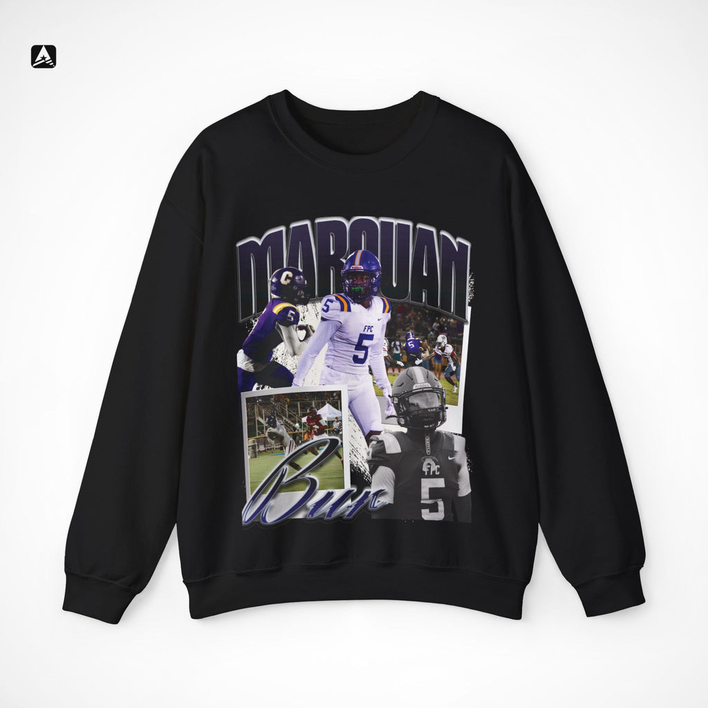 Marquan Bur Graphic Crewneck