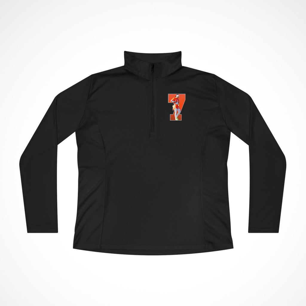 Haddiyah Bell Ladies Quarter-Zip