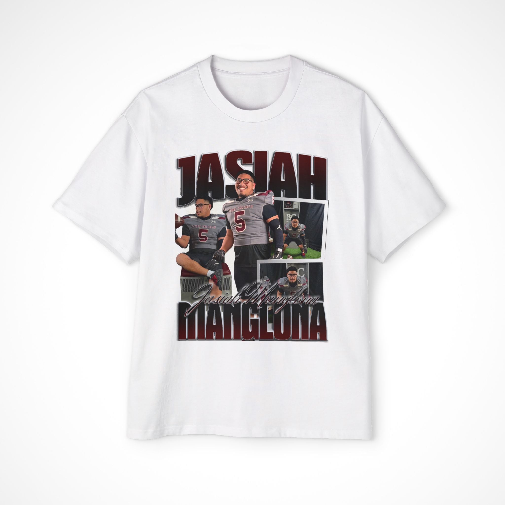 Jasiah Manglona Oversized Graphic Tee