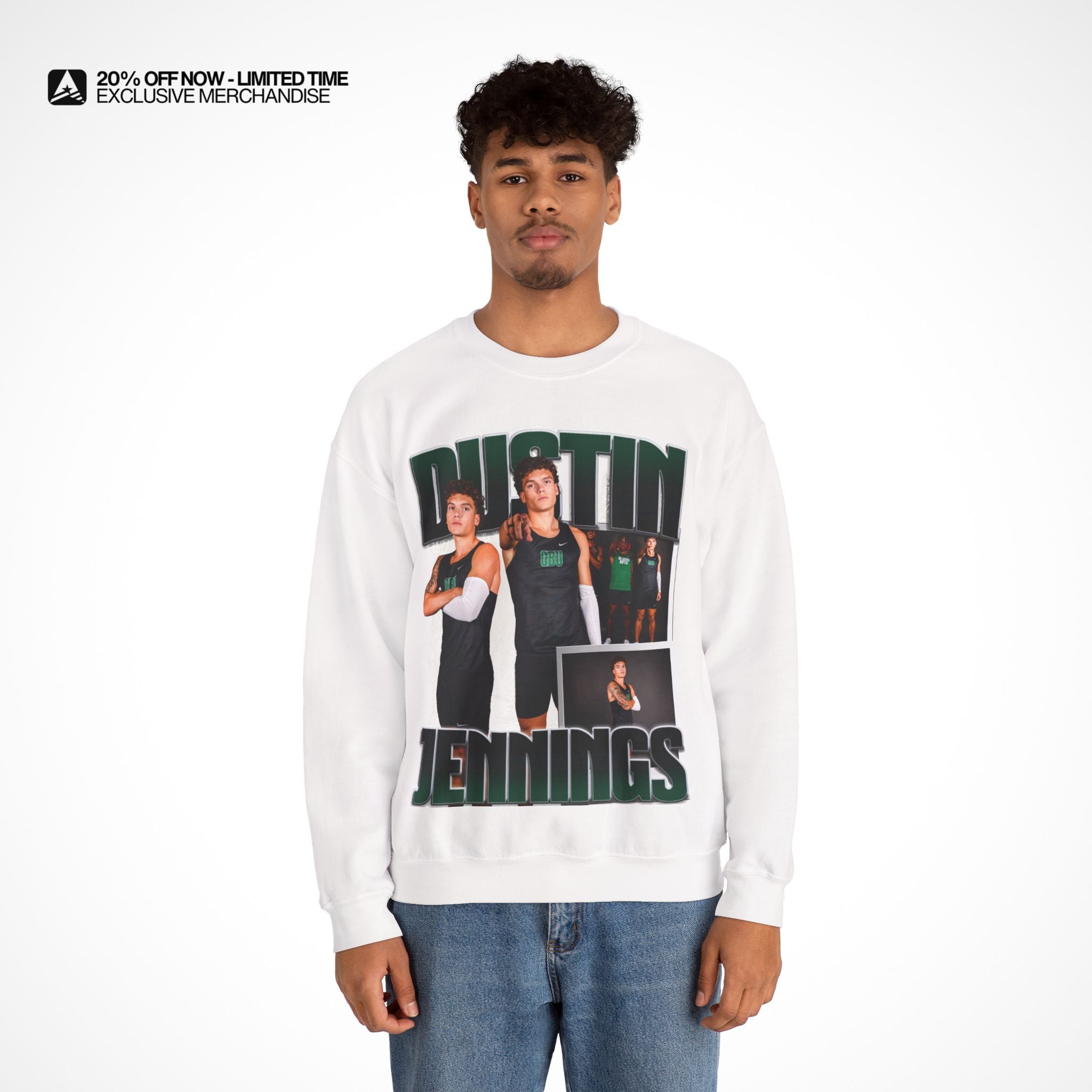 Dustin Jennings Graphic Crewneck