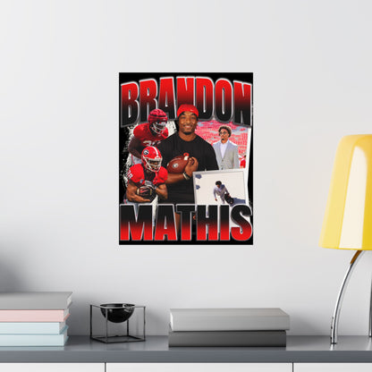 Brandon Mathis Graphic Poster