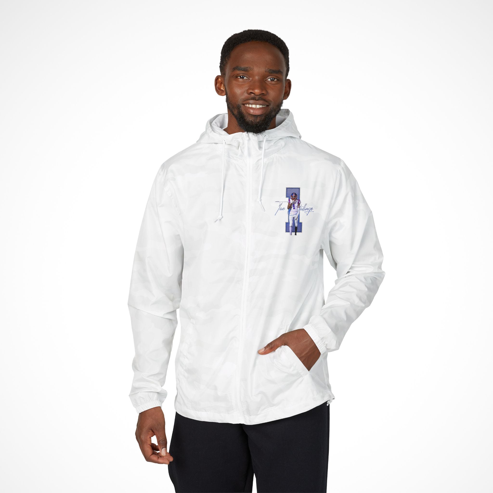 Tae Stallings Full-Zip Windbreaker