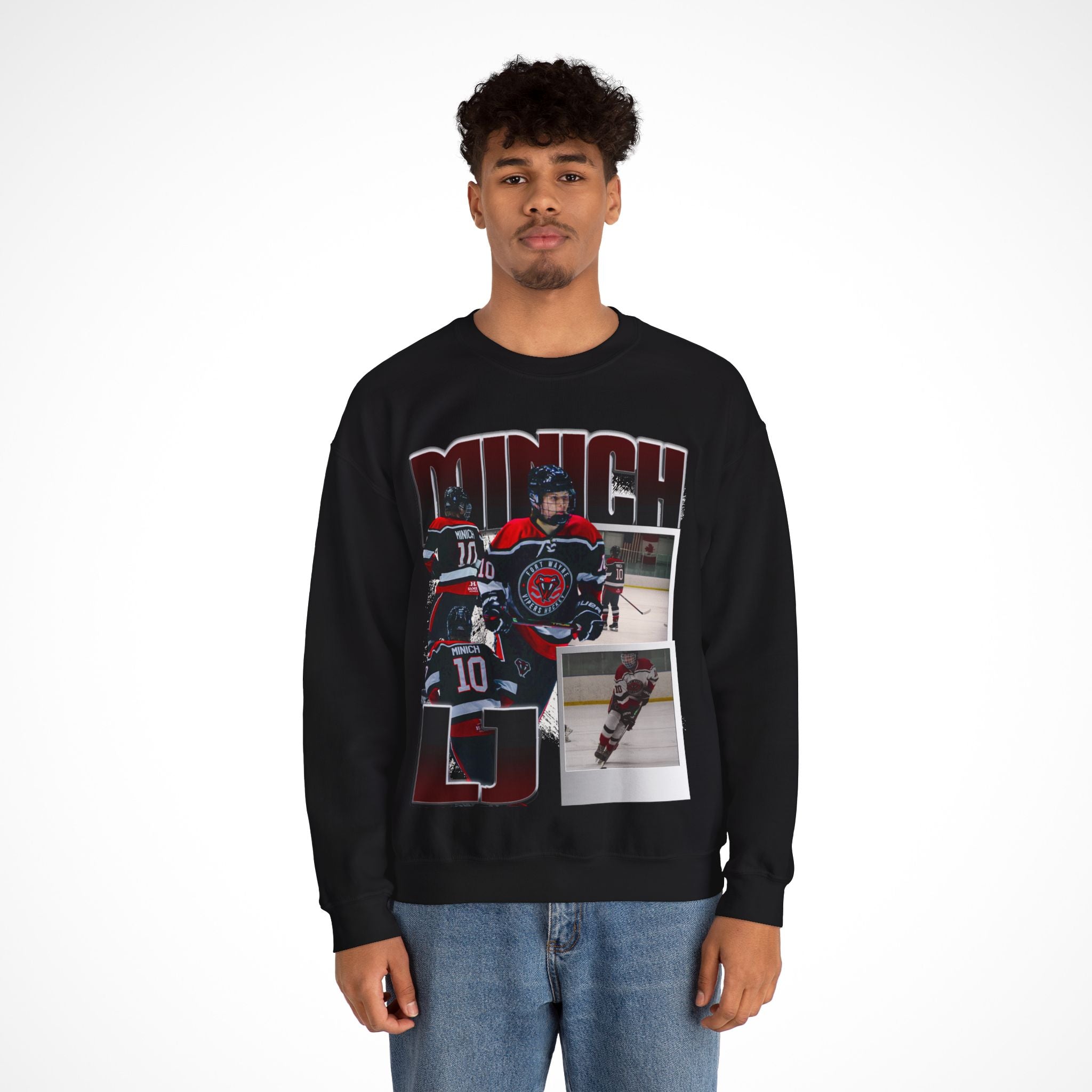 LJ Minich Graphic Crewneck
