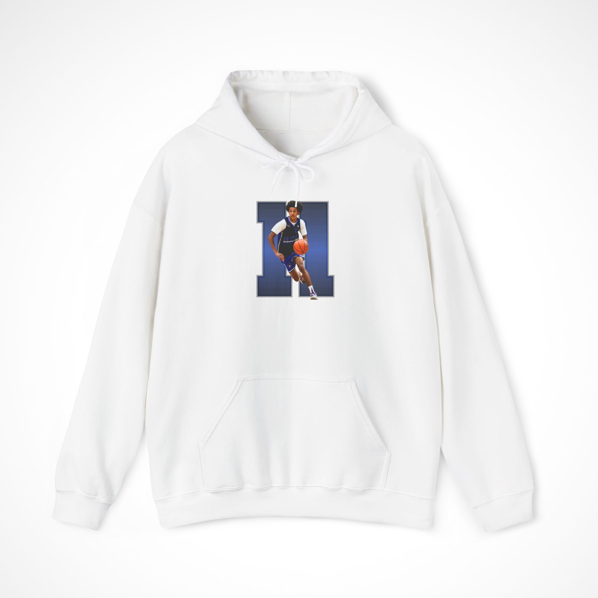 Bladen White Graphic Hoodie