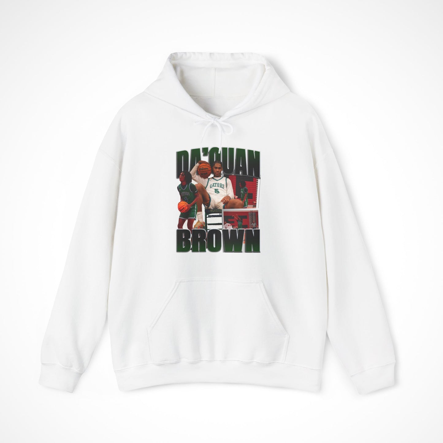 Da’Quan Brown Graphic Hoodie