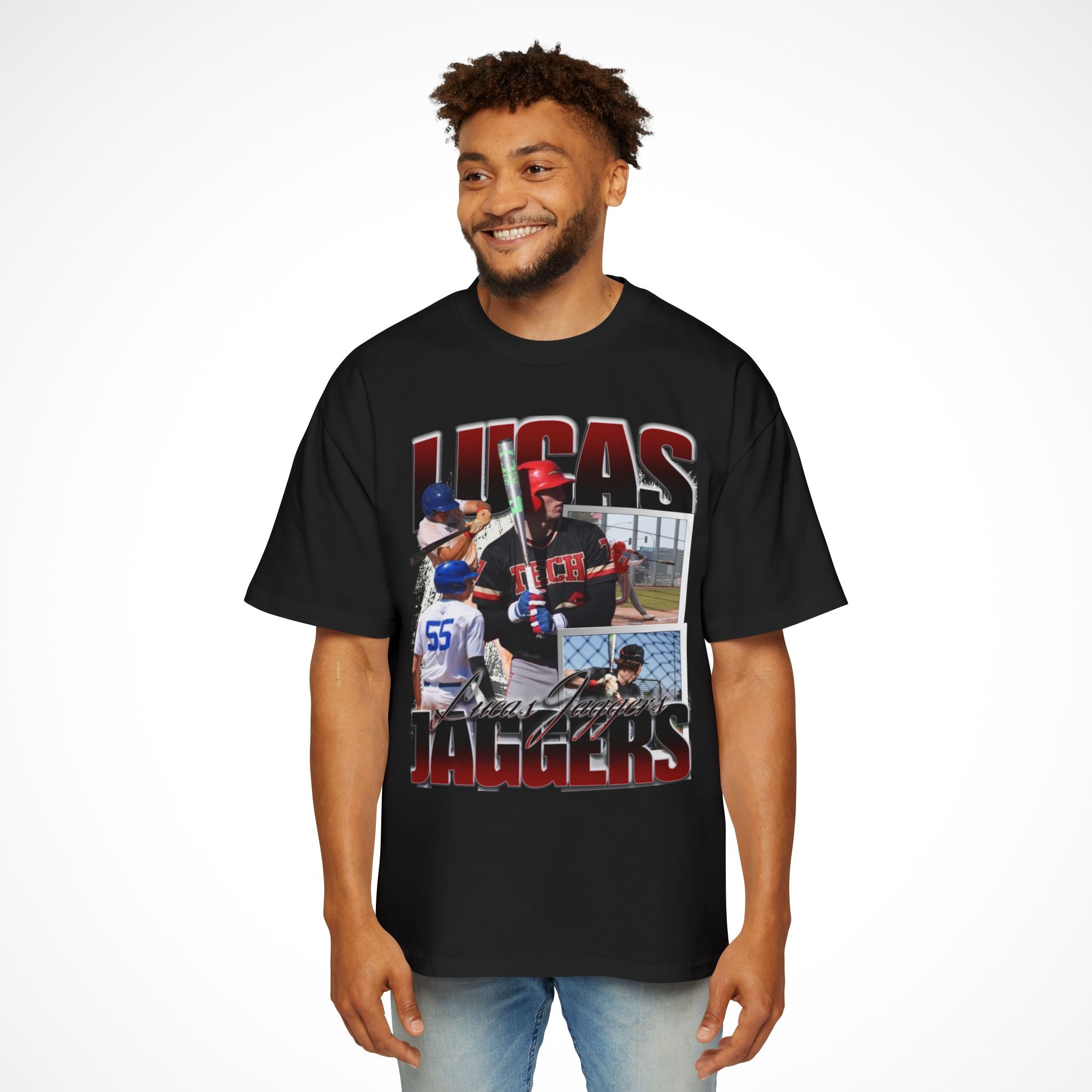 Lucas Jaggers Oversized Graphic Tee