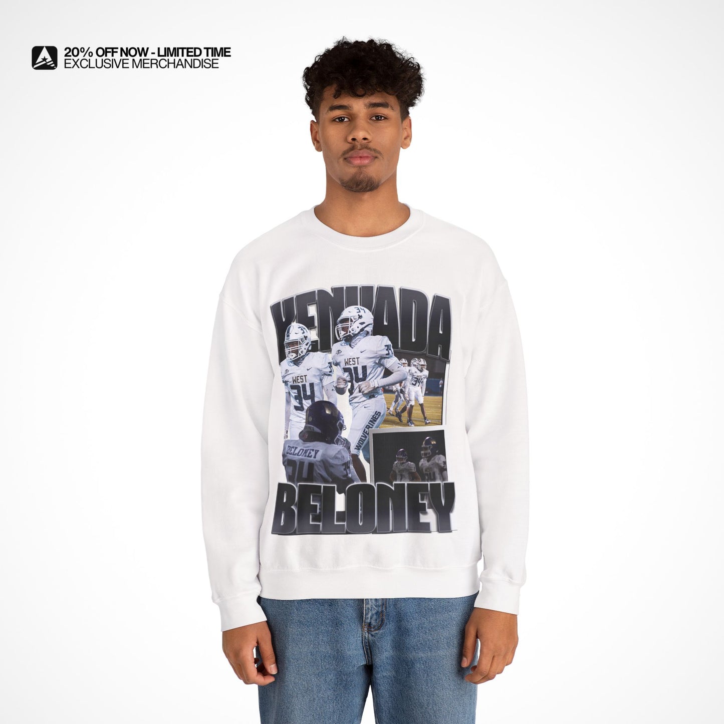 Kenyada Beloney Graphic Crewneck