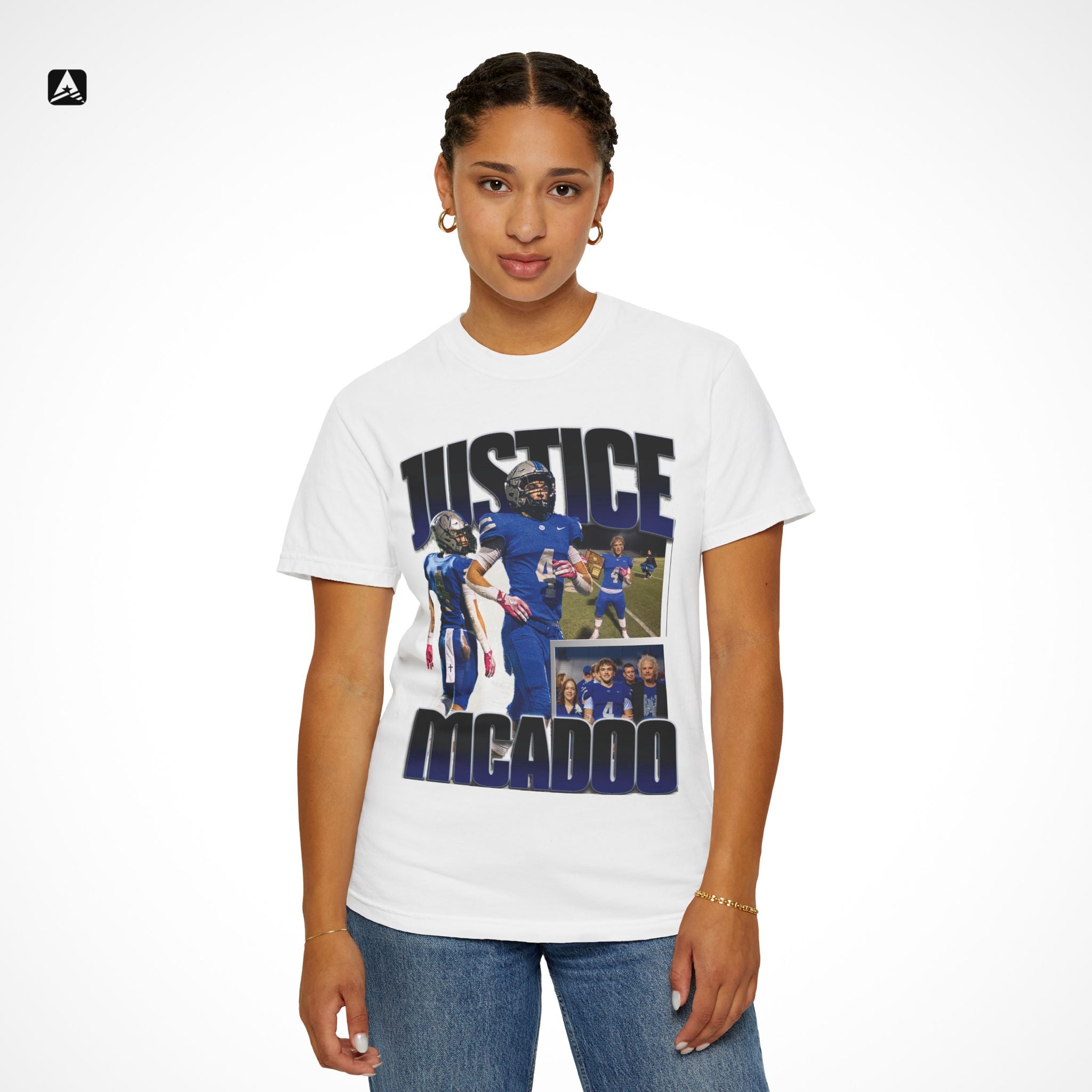 Justice McAdoo Graphic Tee