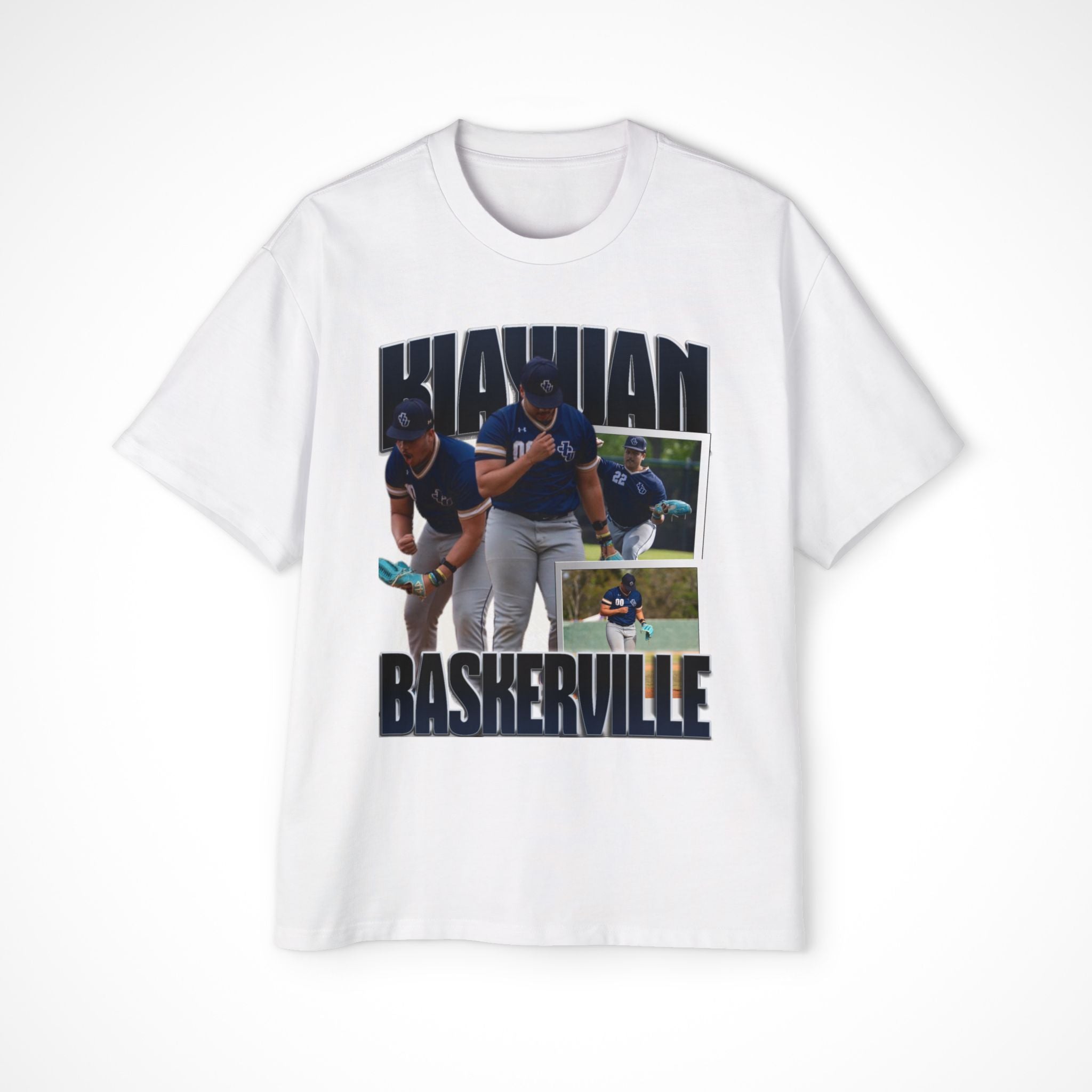 Kiayuan Baskerville Graphic Oversized Tee