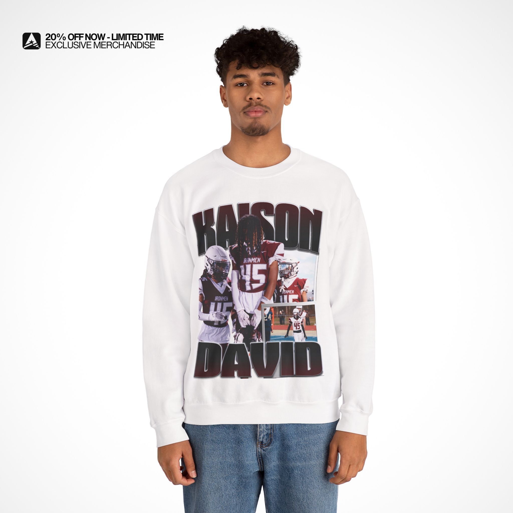 Kaison David Graphic Crewneck