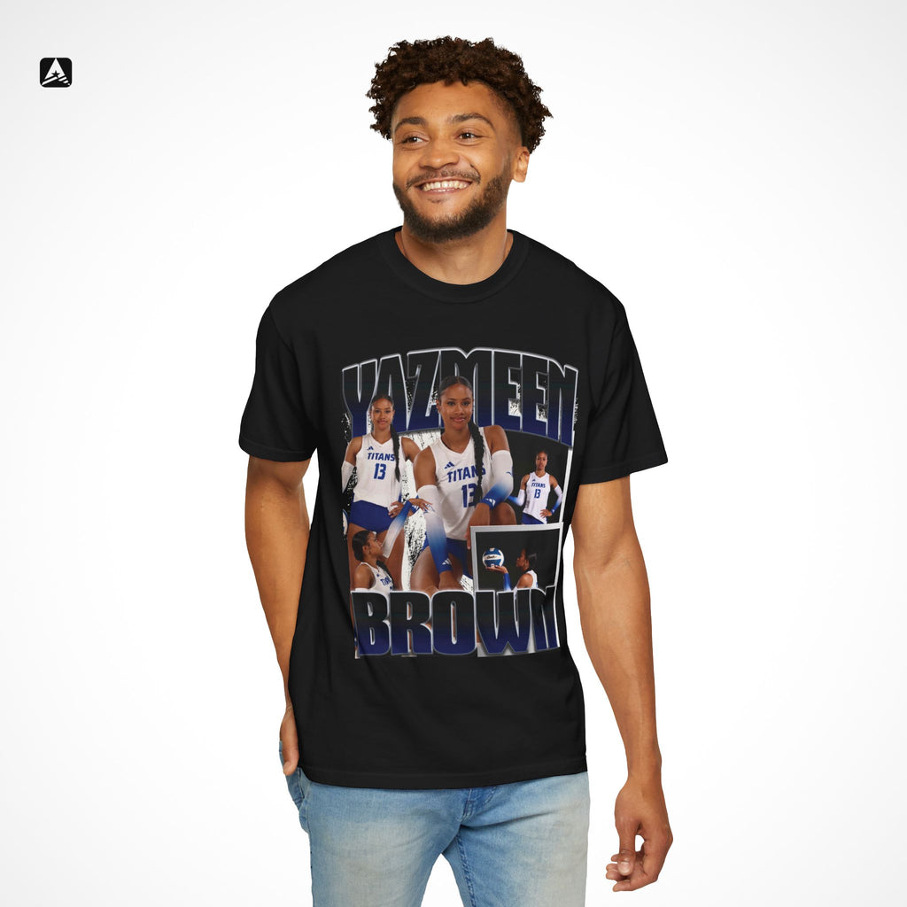 Yazmeen Brown Graphic Tee