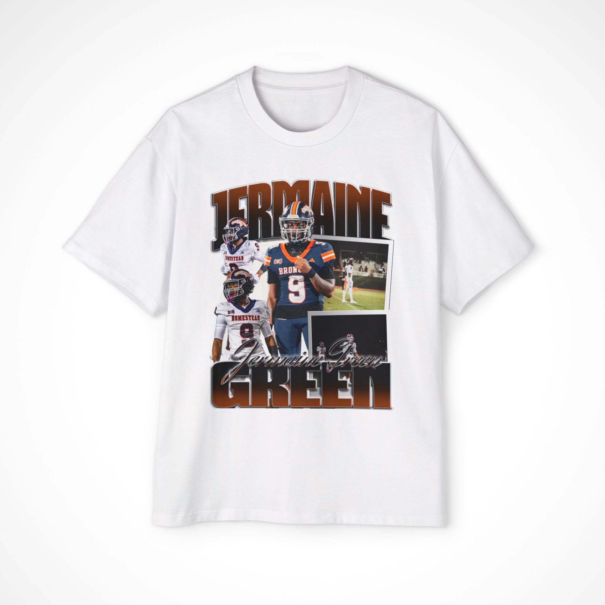 Jermaine Green Oversized Graphic Tee