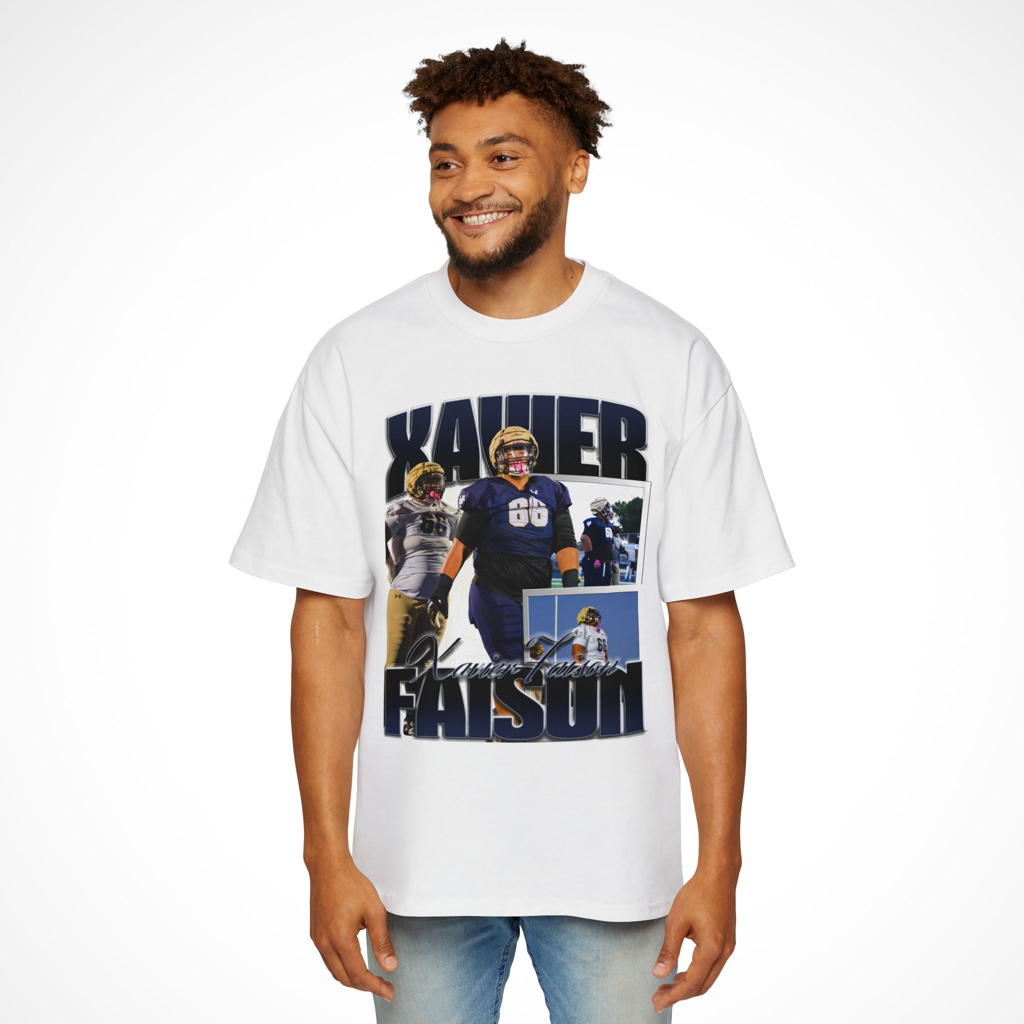 Xavier Faison Oversized Graphic Tee