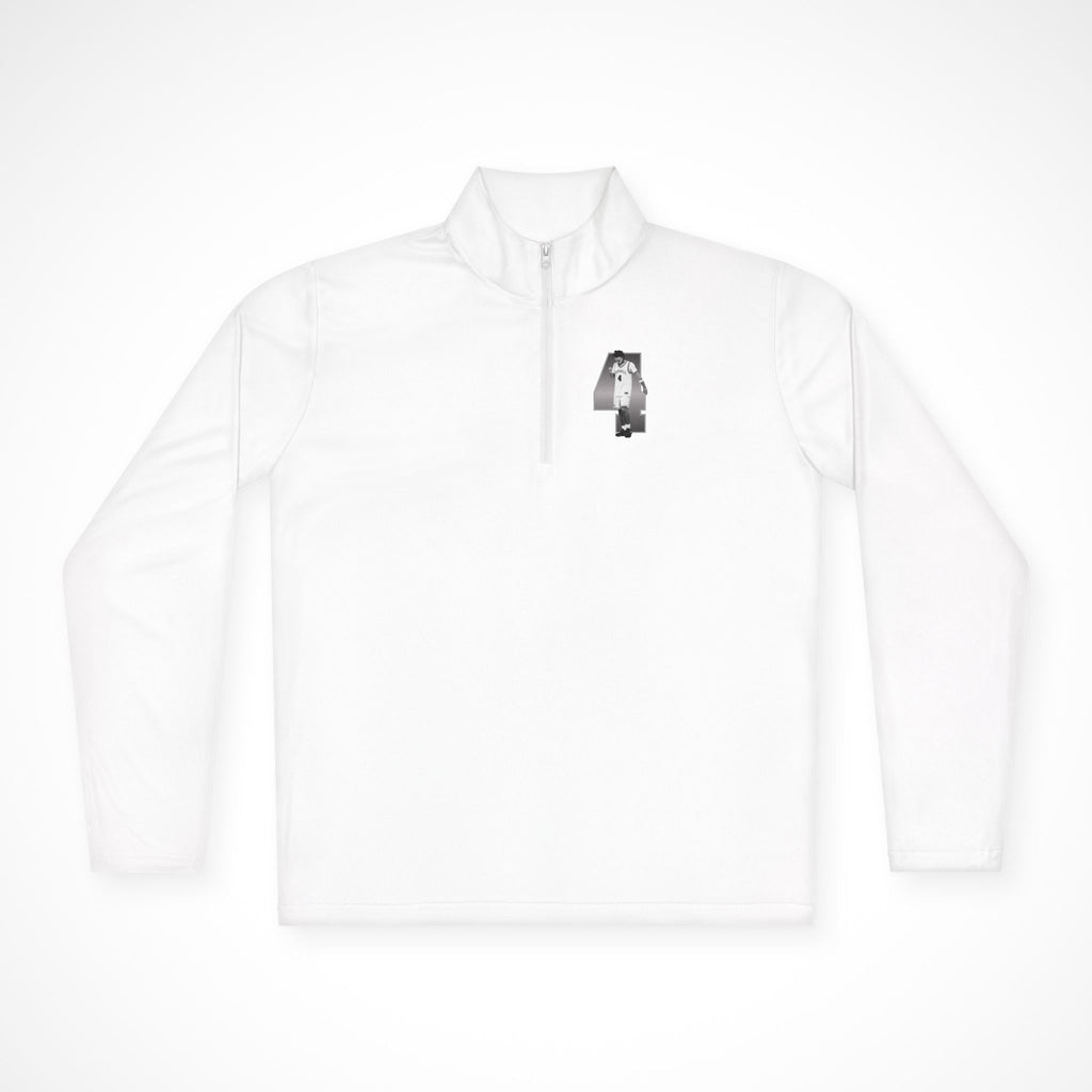 Jamir White Quarter-Zip