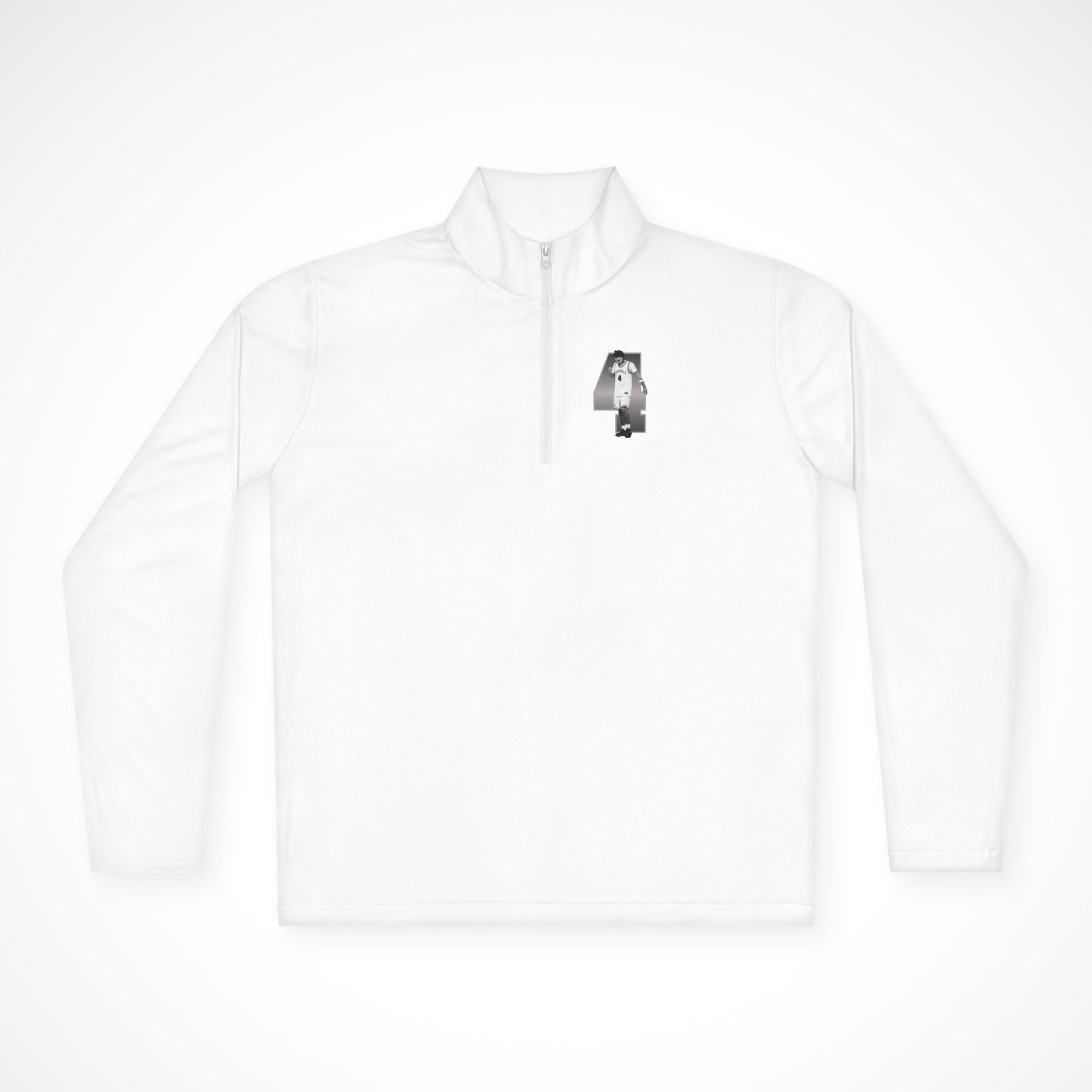 Jamir White Quarter-Zip