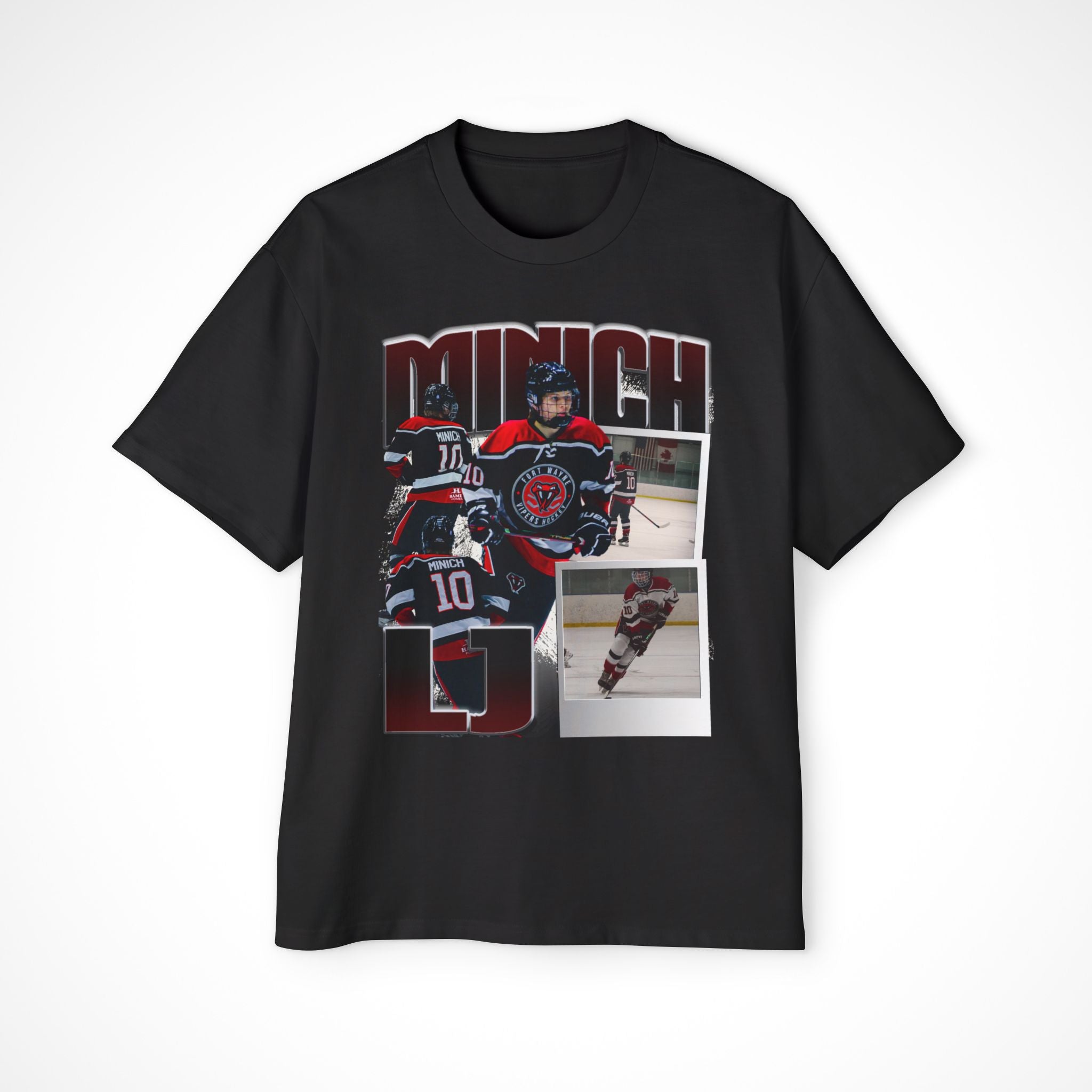 LJ Minich Oversized Graphic Tee