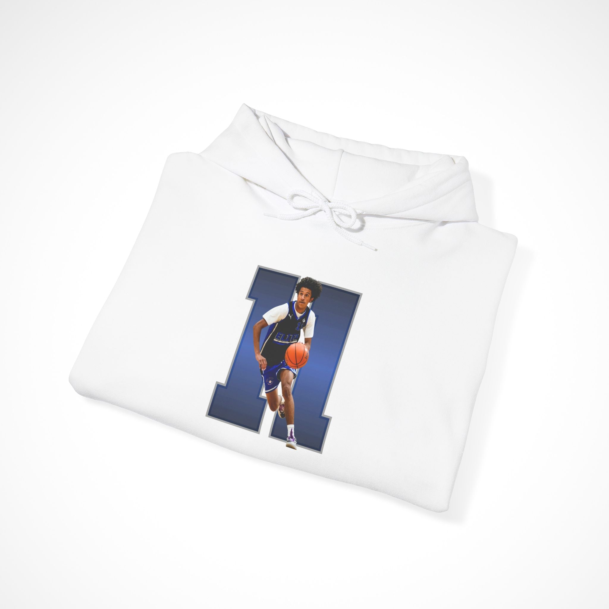 Bladen White Graphic Hoodie