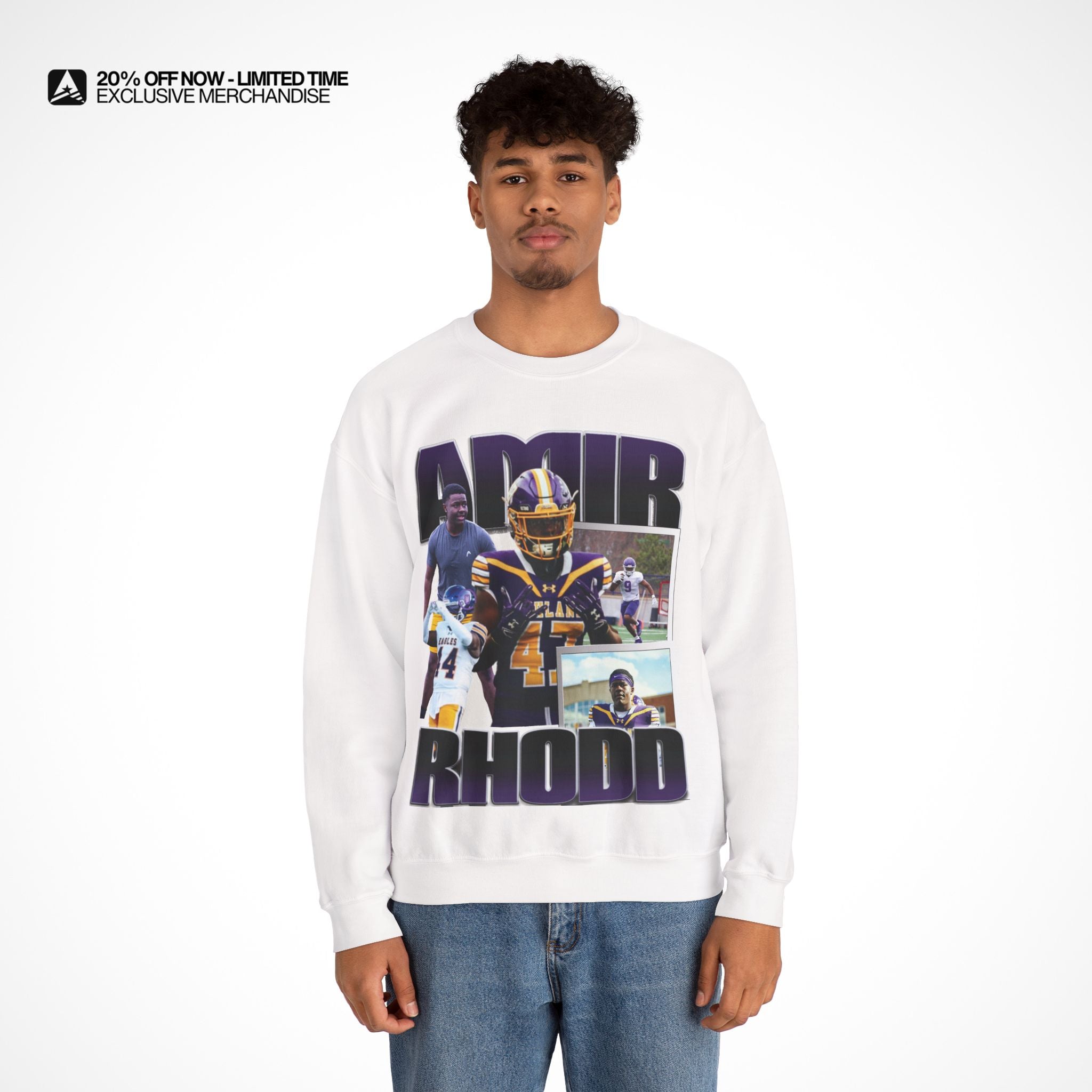 Amir Rhodd Graphic Crewneck
