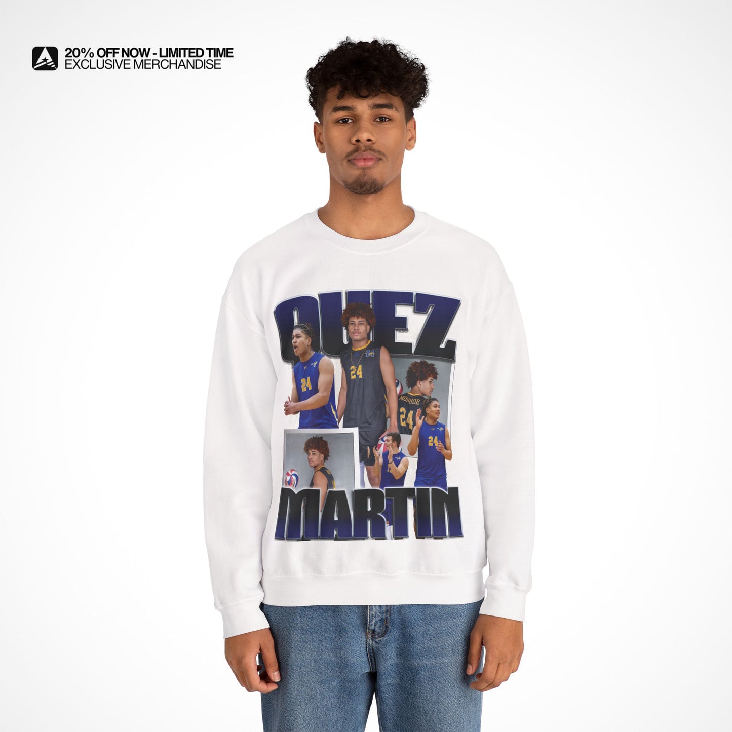 Quez Martin Graphic Crewneck