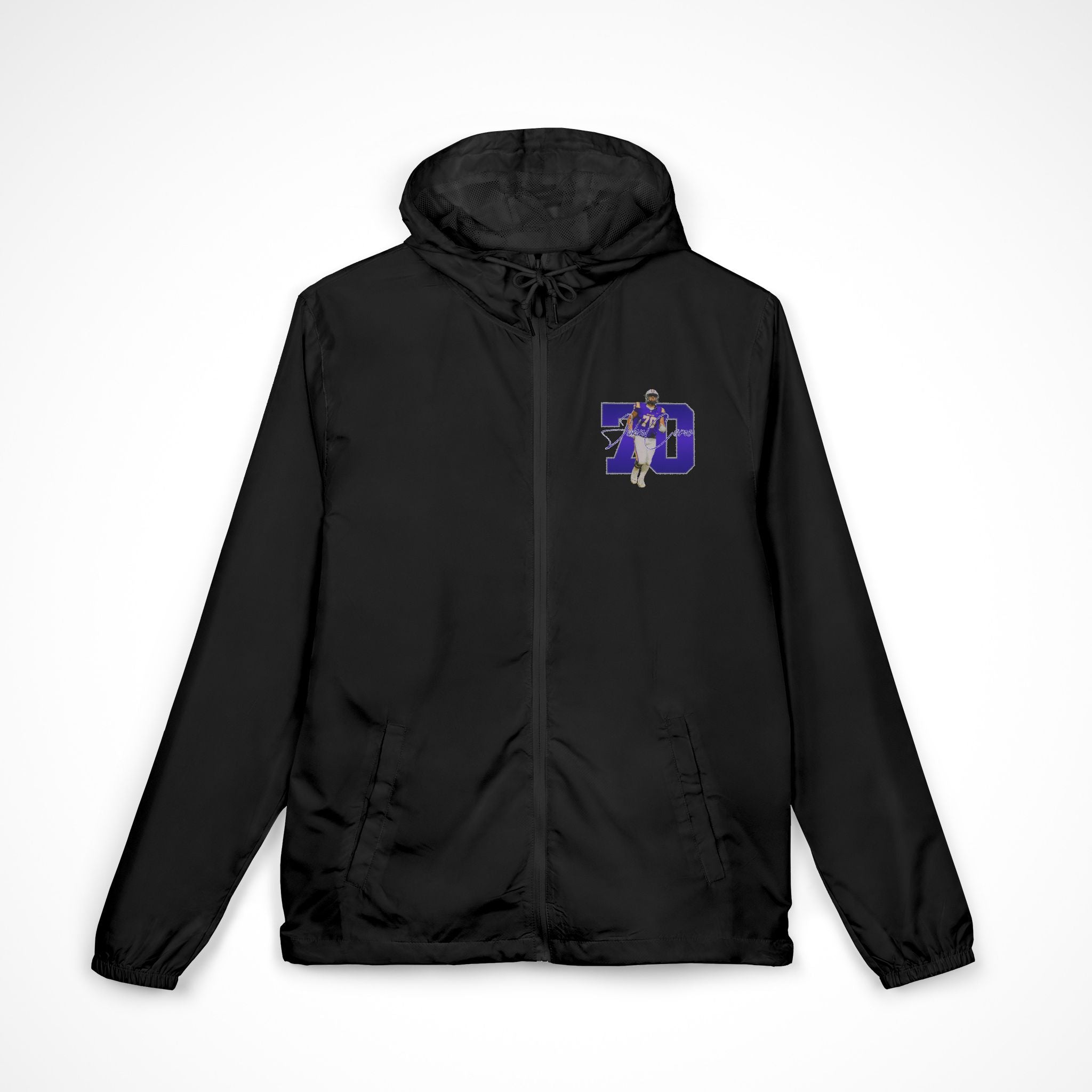 John Como Full-Zip Windbreaker