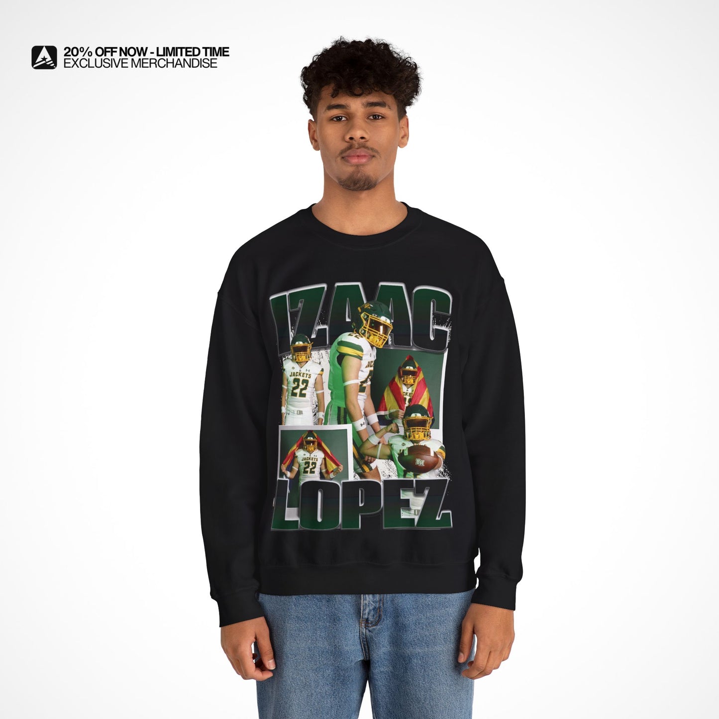 Izaac Lopez Graphic Crewneck