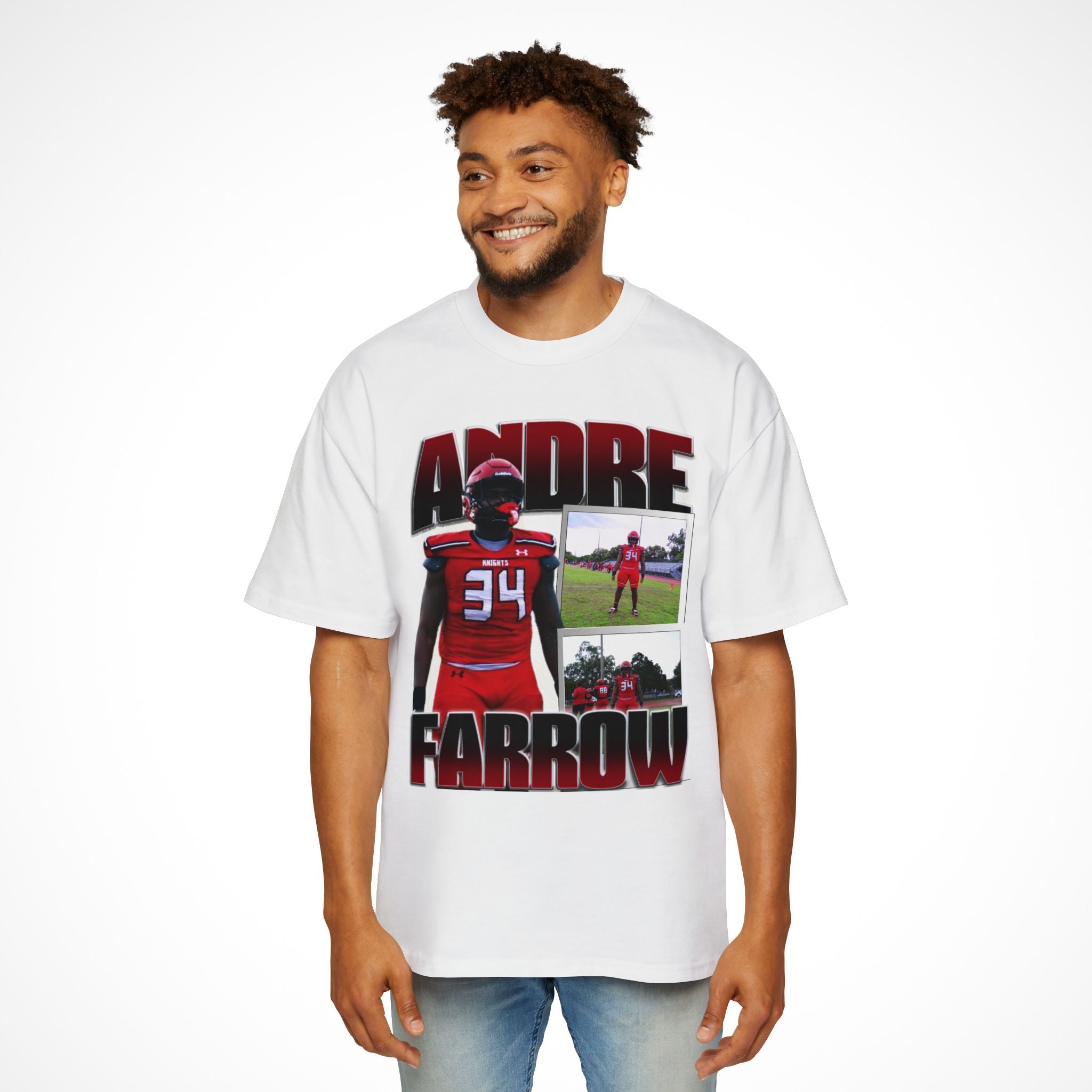 Andre Farrow Graphic Oversized Tee