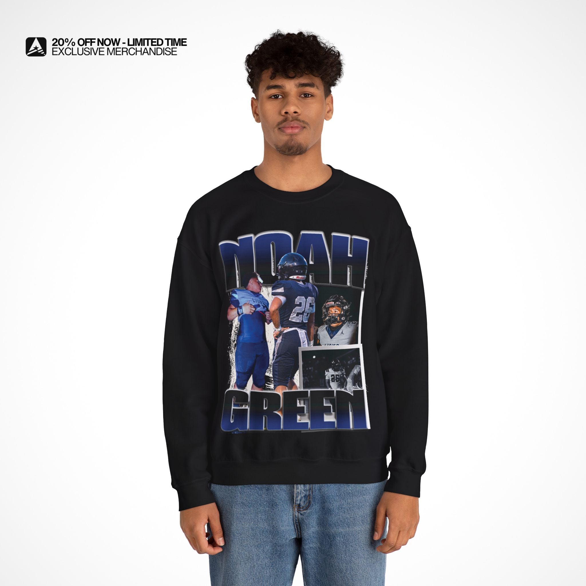 Noah Green Graphic Crewneck