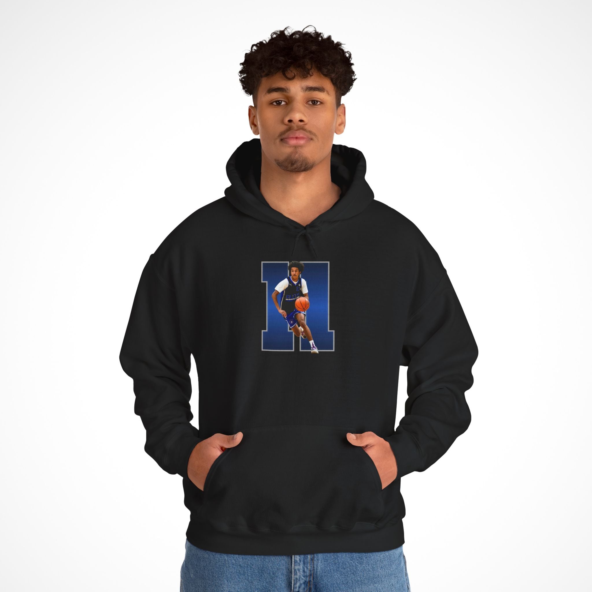 Bladen White Graphic Hoodie