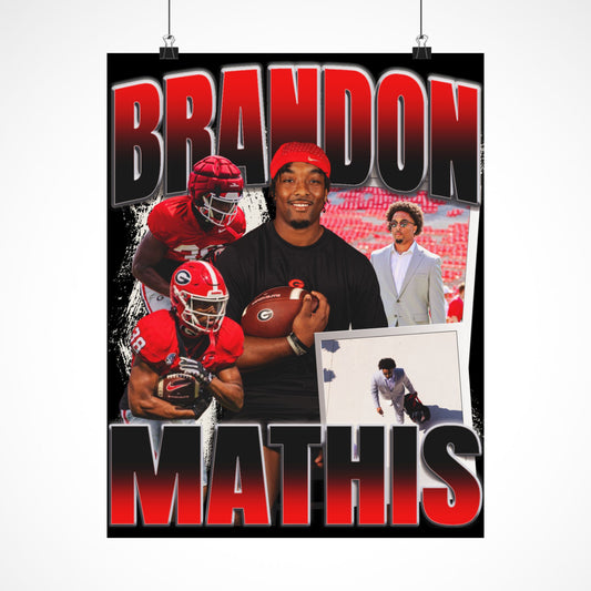 Brandon Mathis Graphic Poster