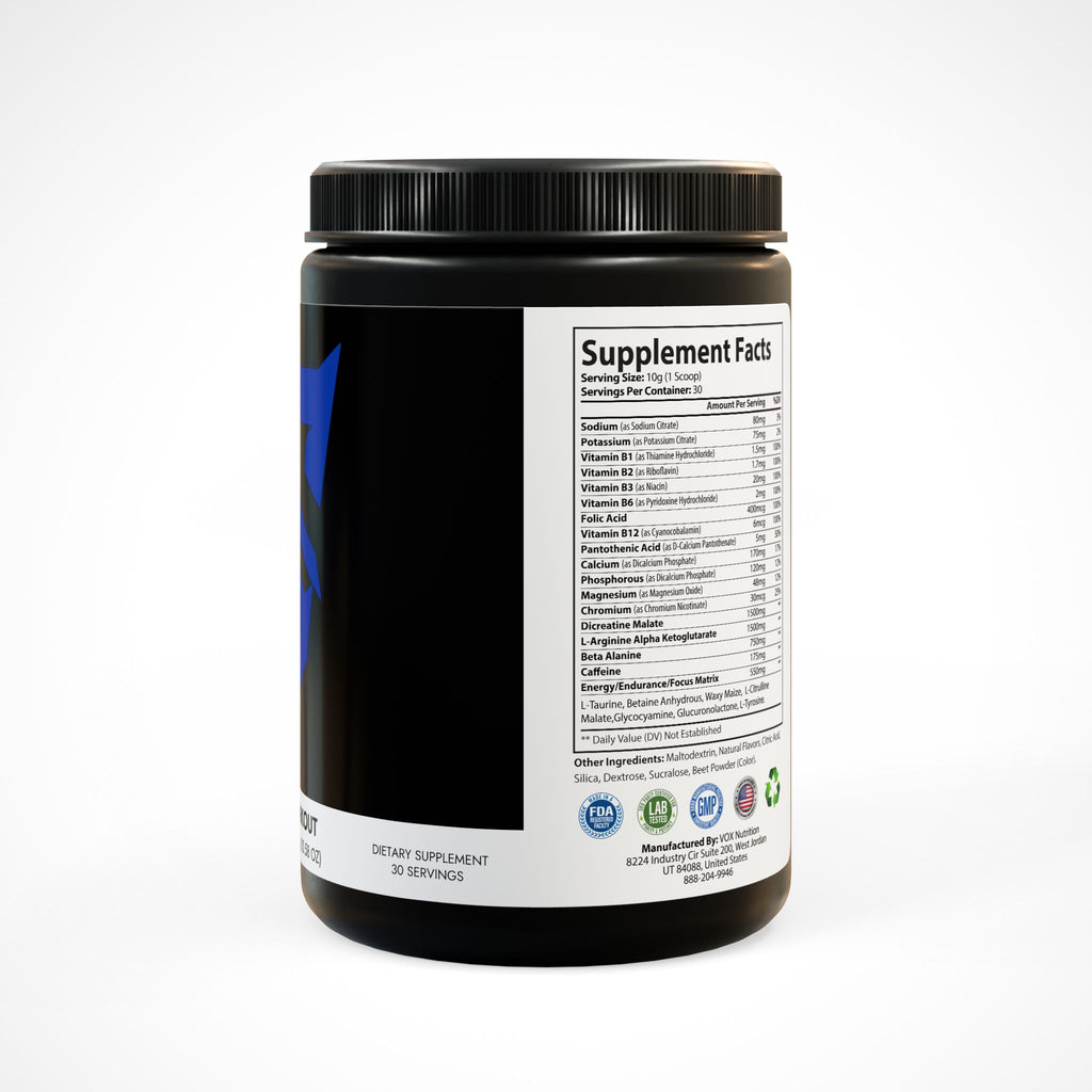 Savionne Rogers Pre-Workout Supplement, Watermelon (300g, 10.58oz)