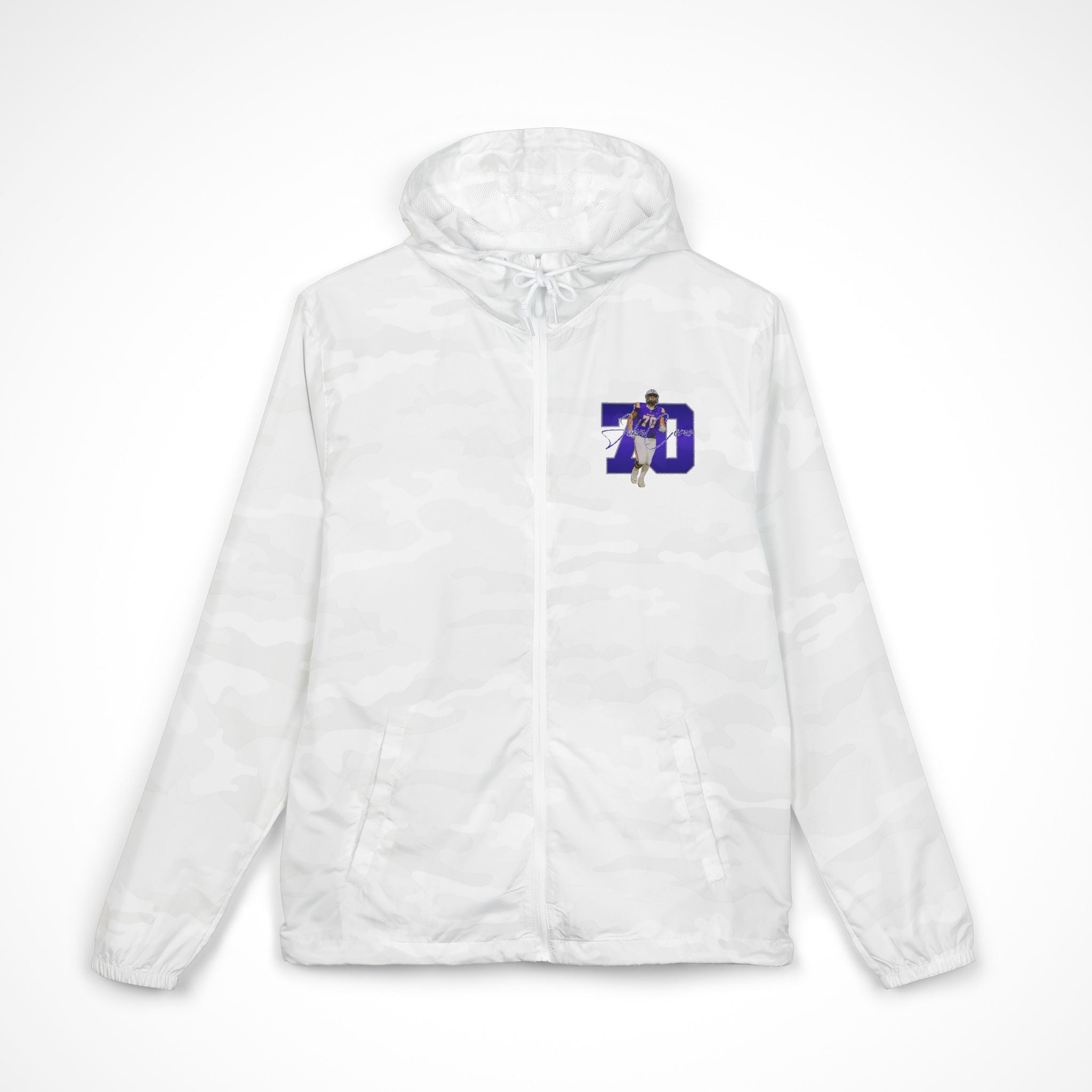 John Como Full-Zip Windbreaker