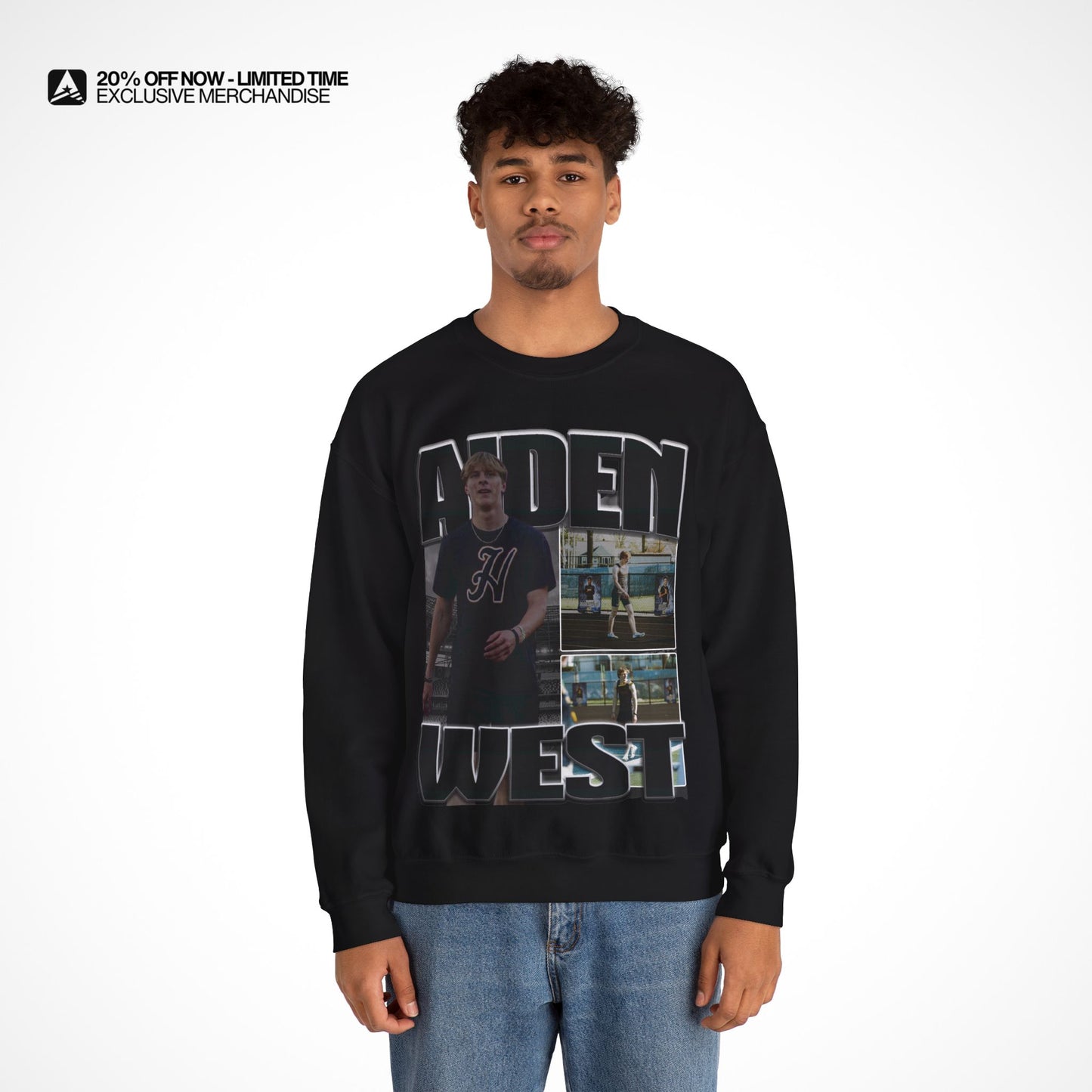 Aiden West Graphic Crewneck