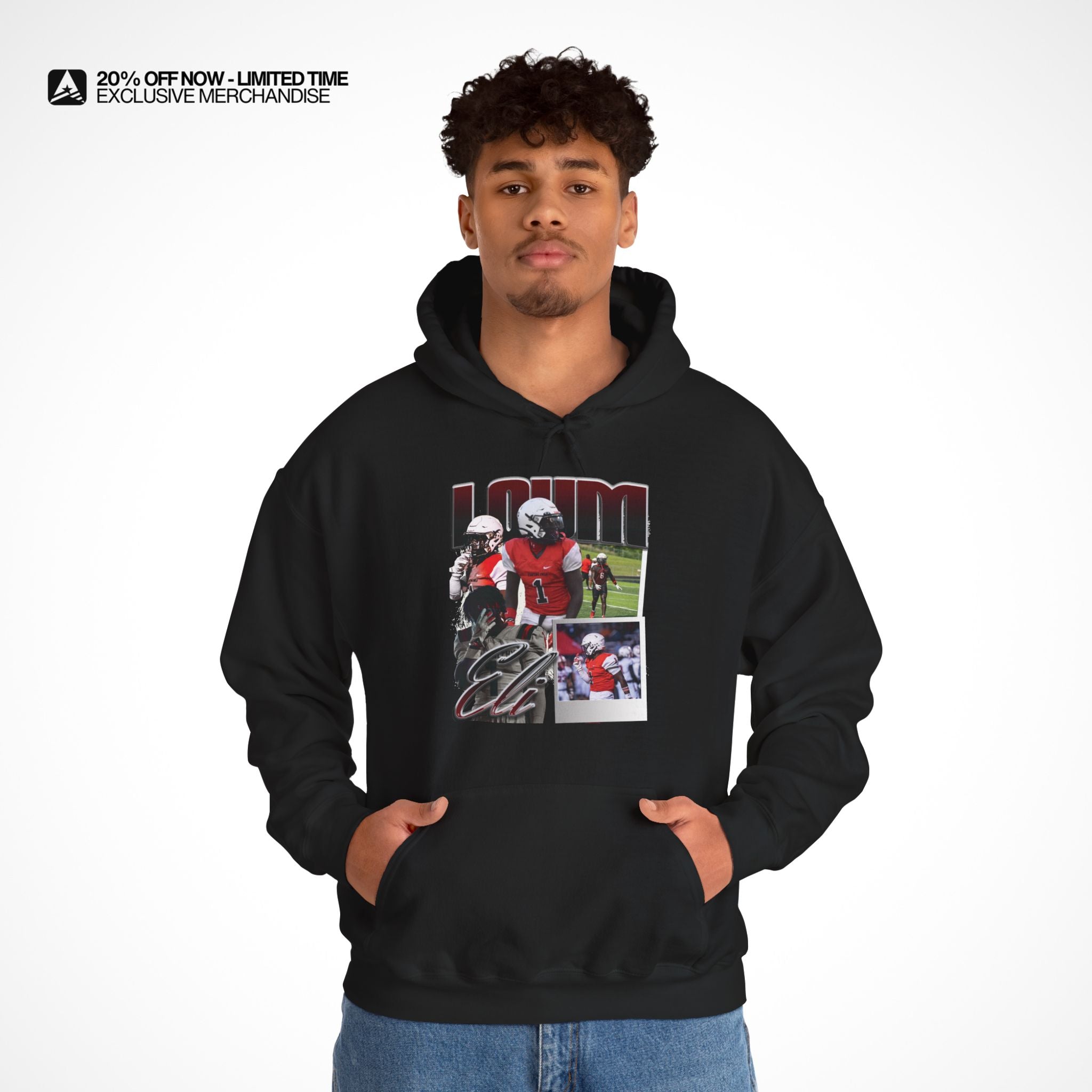 Eli Loum Graphic Hoodie