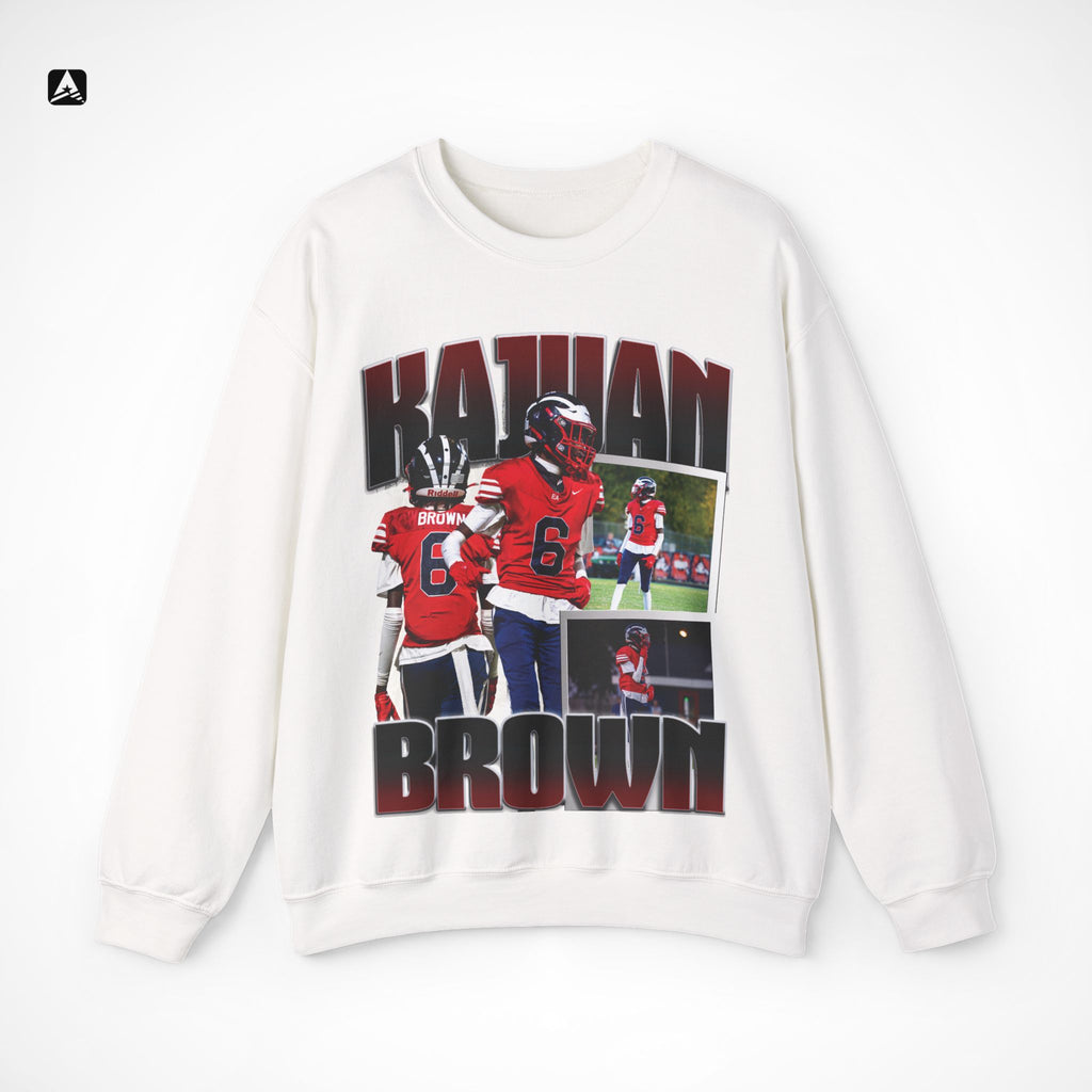 Kajuan Brown Graphic Crewneck