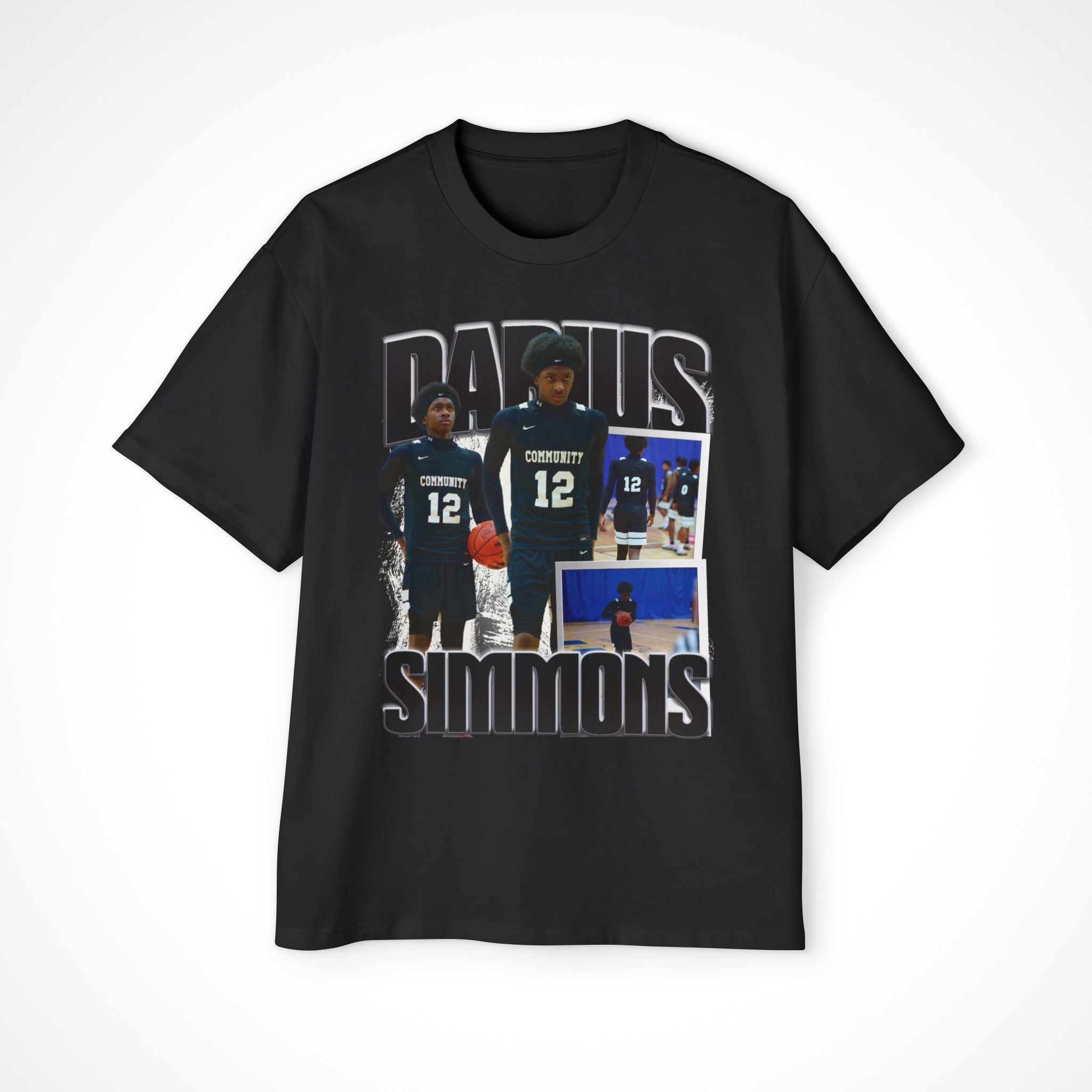 Darius Simmons Oversized Graphic Tee