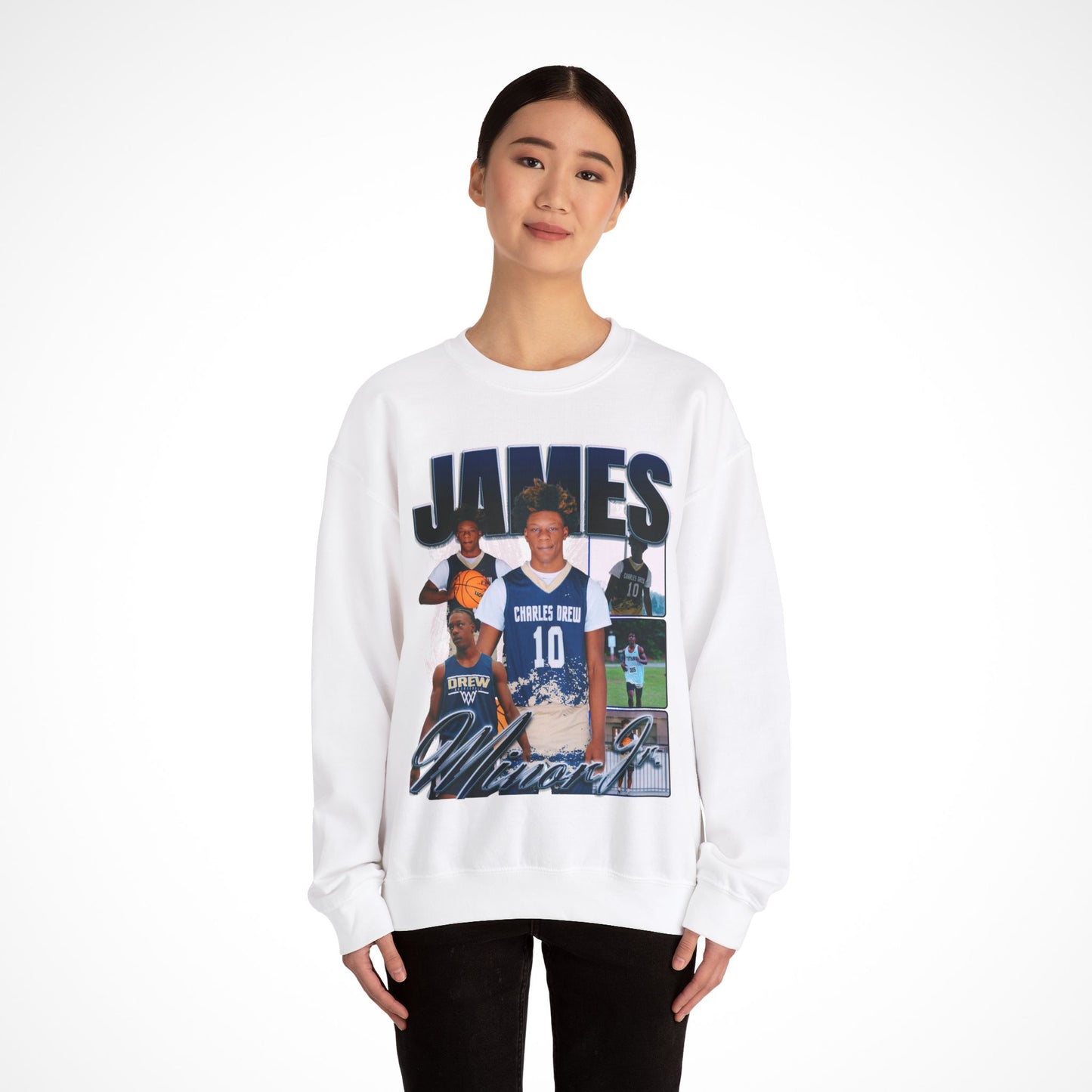 James Minor Jr Graphic Crewneck