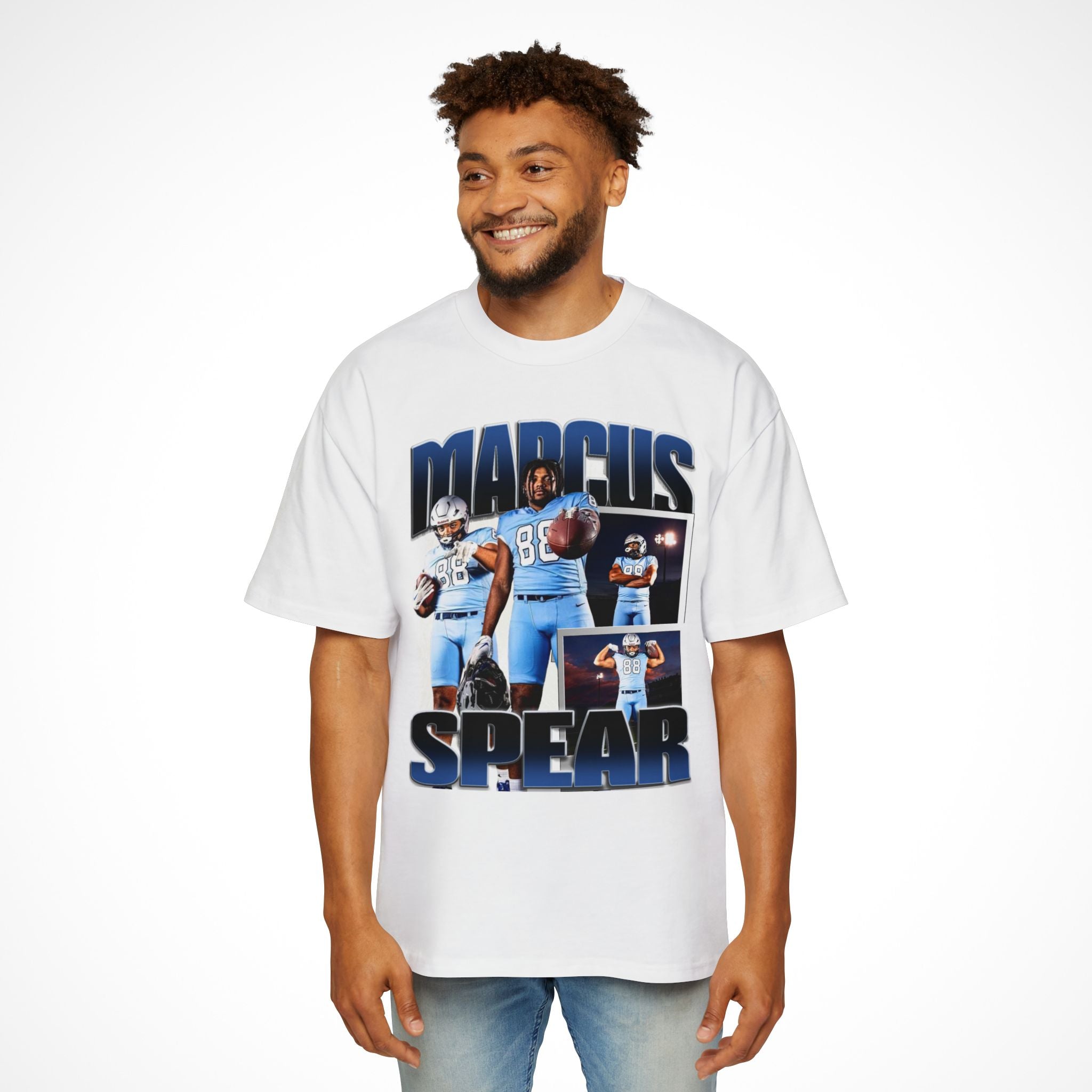 Marcus Spear Graphic Oversized Tee